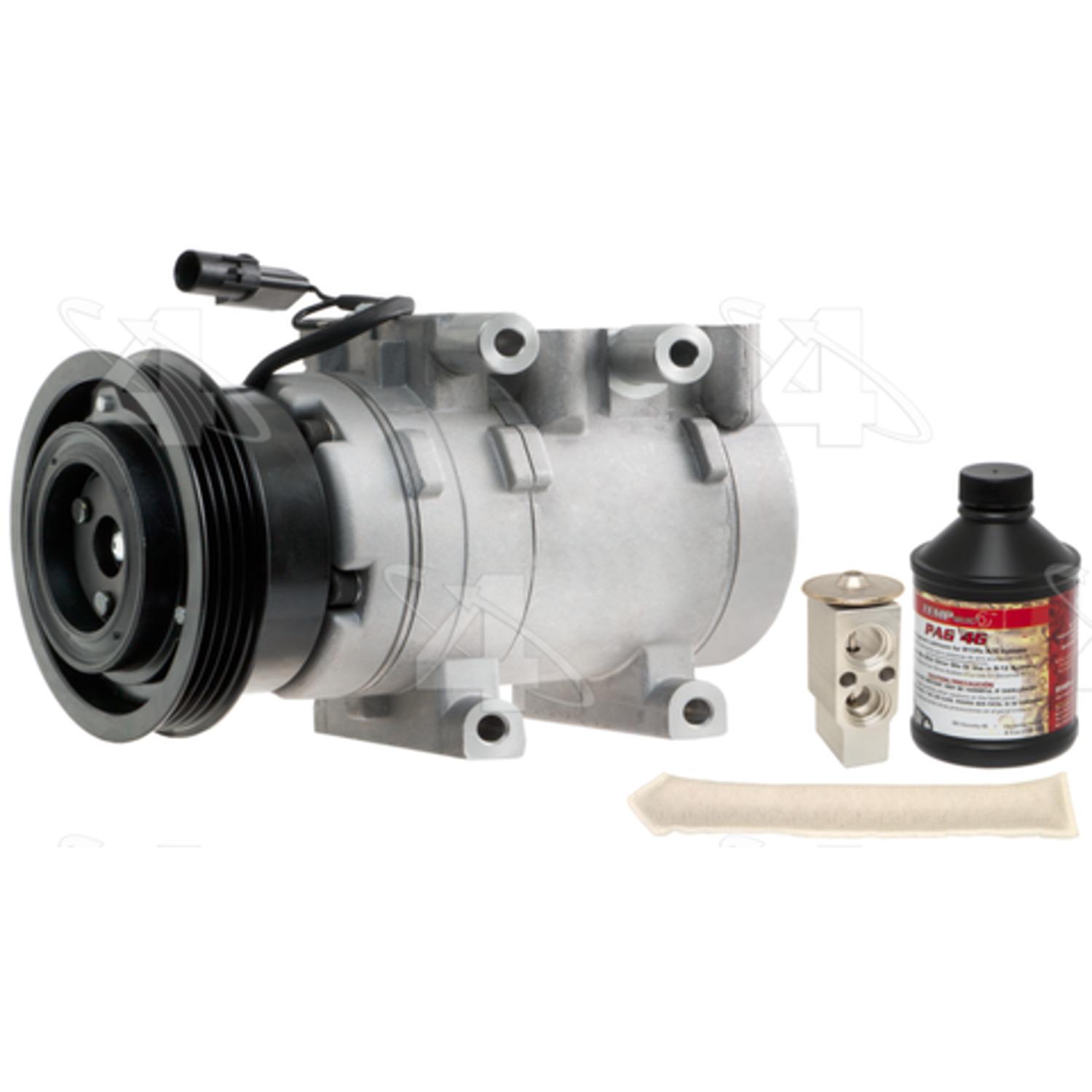 Four Seasons 4858NK - A/C Compressor and Component Kit Four Seasons 4858NK A/C Compressor and Component Kit product image 1 of 5