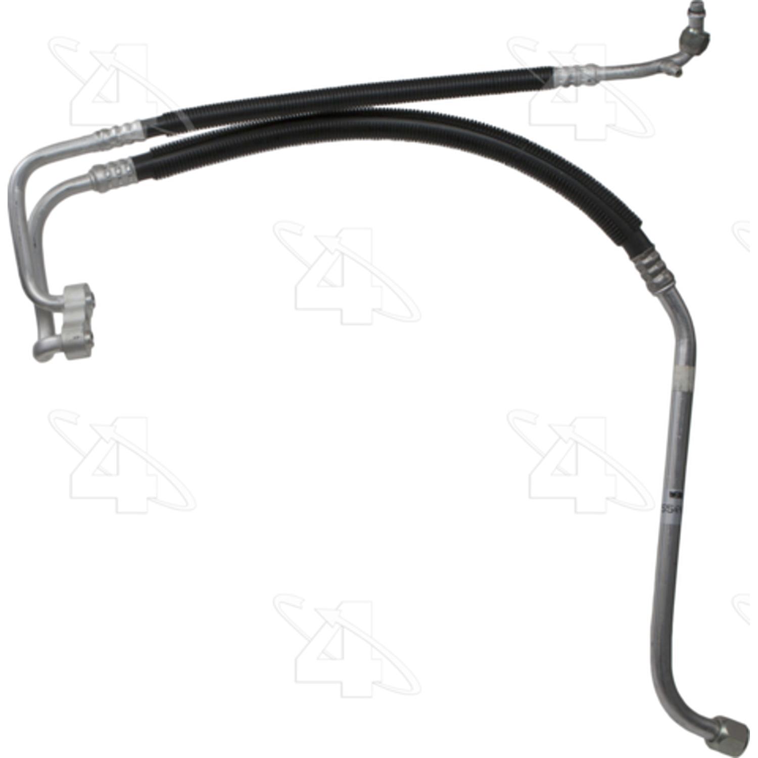 Four Seasons 55064 - A/C Refrigerant Discharge / Suction Hose Assembly Four Seasons 55064 A/C Manifold Hose Assembly product image 1 of 1