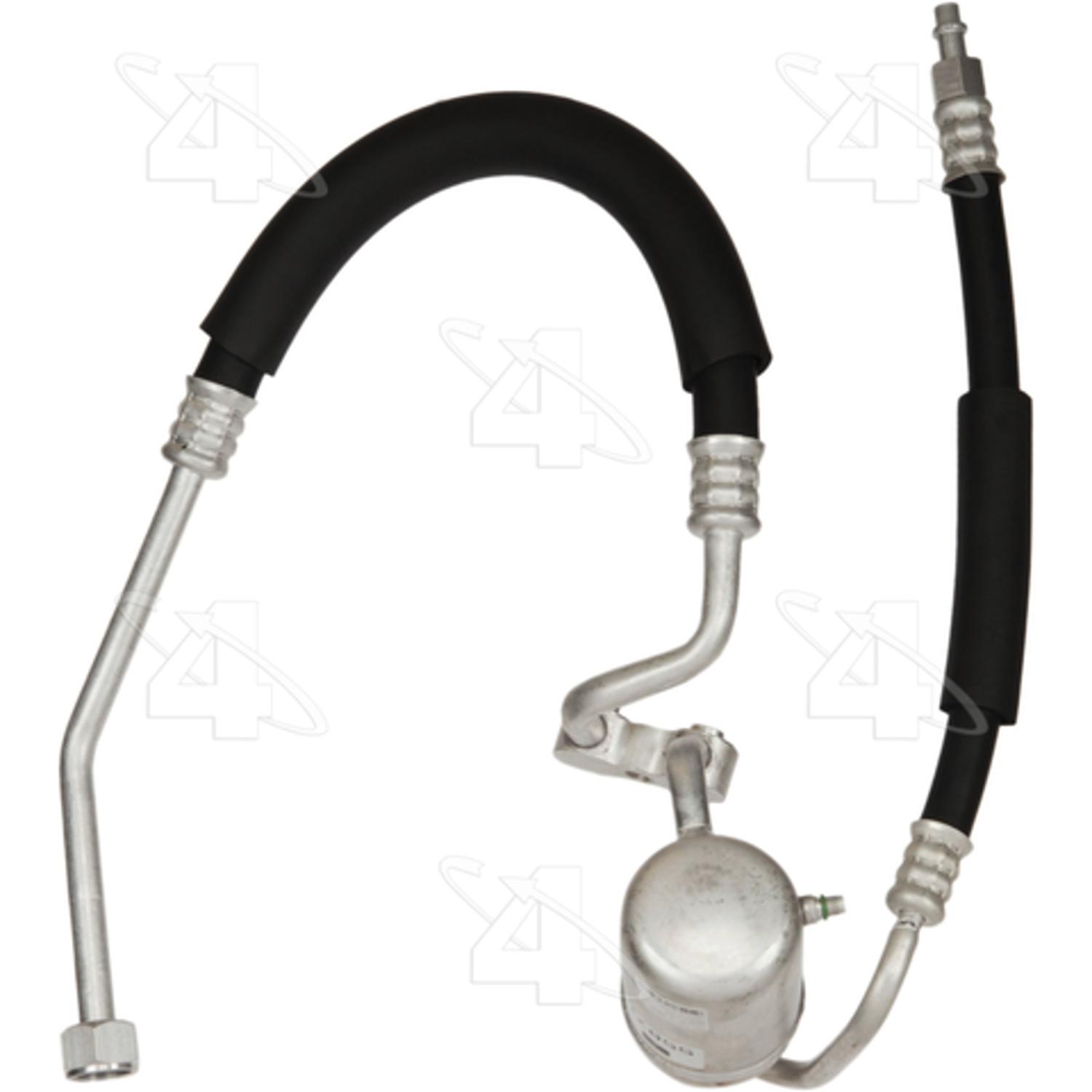 Four Seasons 55071 - A/C Refrigerant Discharge / Suction Hose Assembly Four Seasons 55071 A/C Manifold Hose Assembly product image 2 of 2