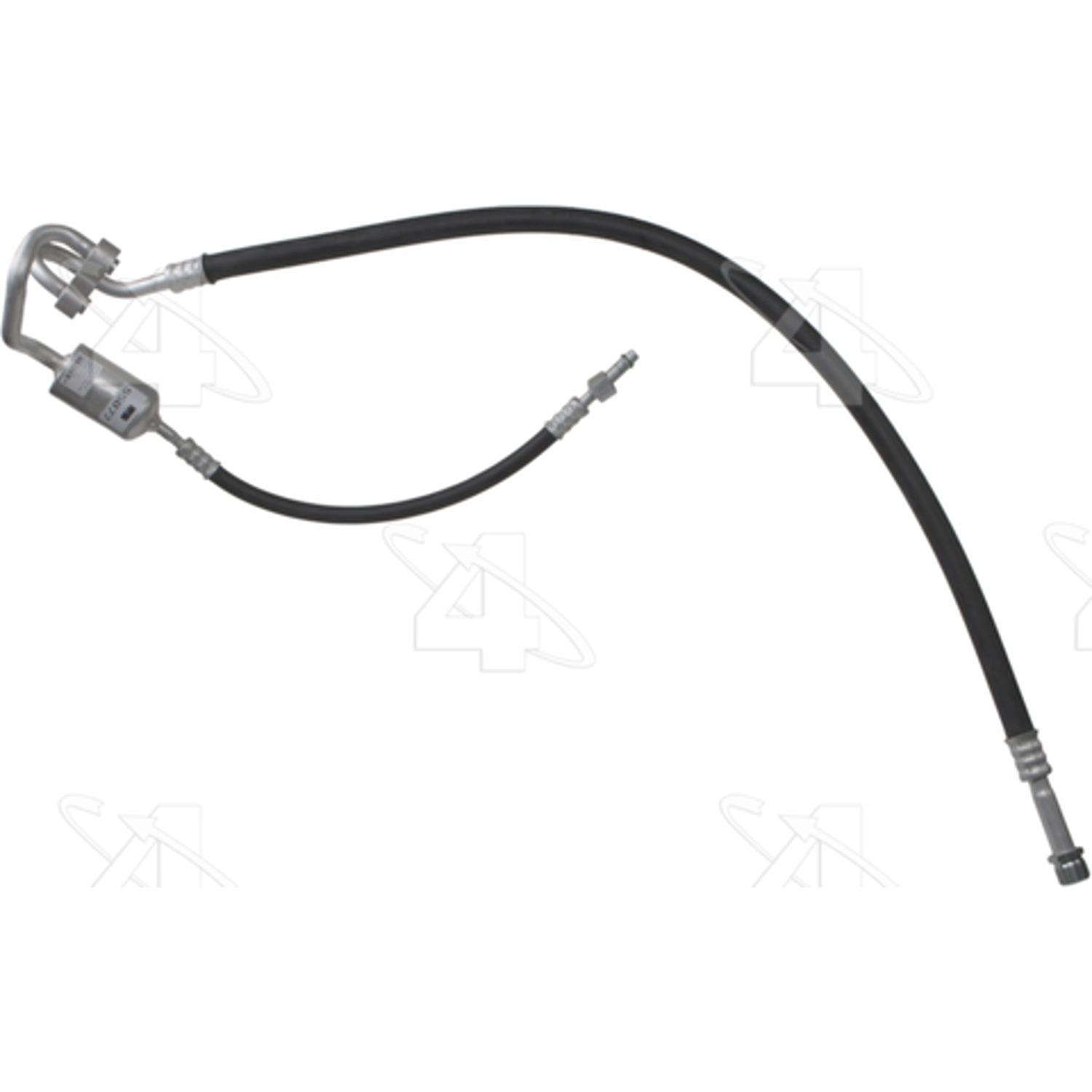 Four Seasons 55077 - A/C Refrigerant Discharge / Suction Hose Assembly Four Seasons 55077 A/C Manifold Hose Assembly product image 1 of 4
