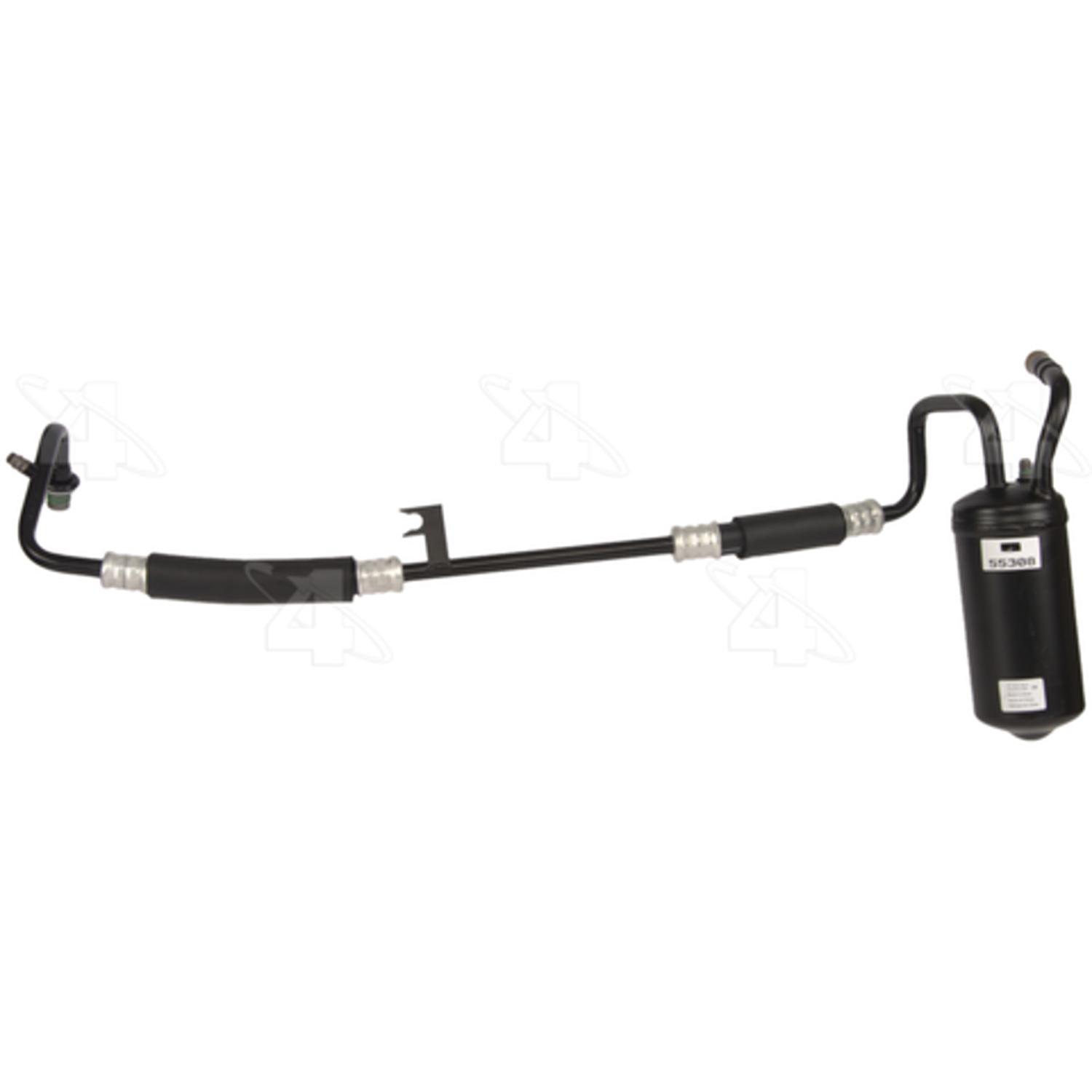 Four Seasons 55308 - A/C Refrigerant Suction Hose Four Seasons 55308 A/C Accumulator with Hose Assembly product image 2 of 2