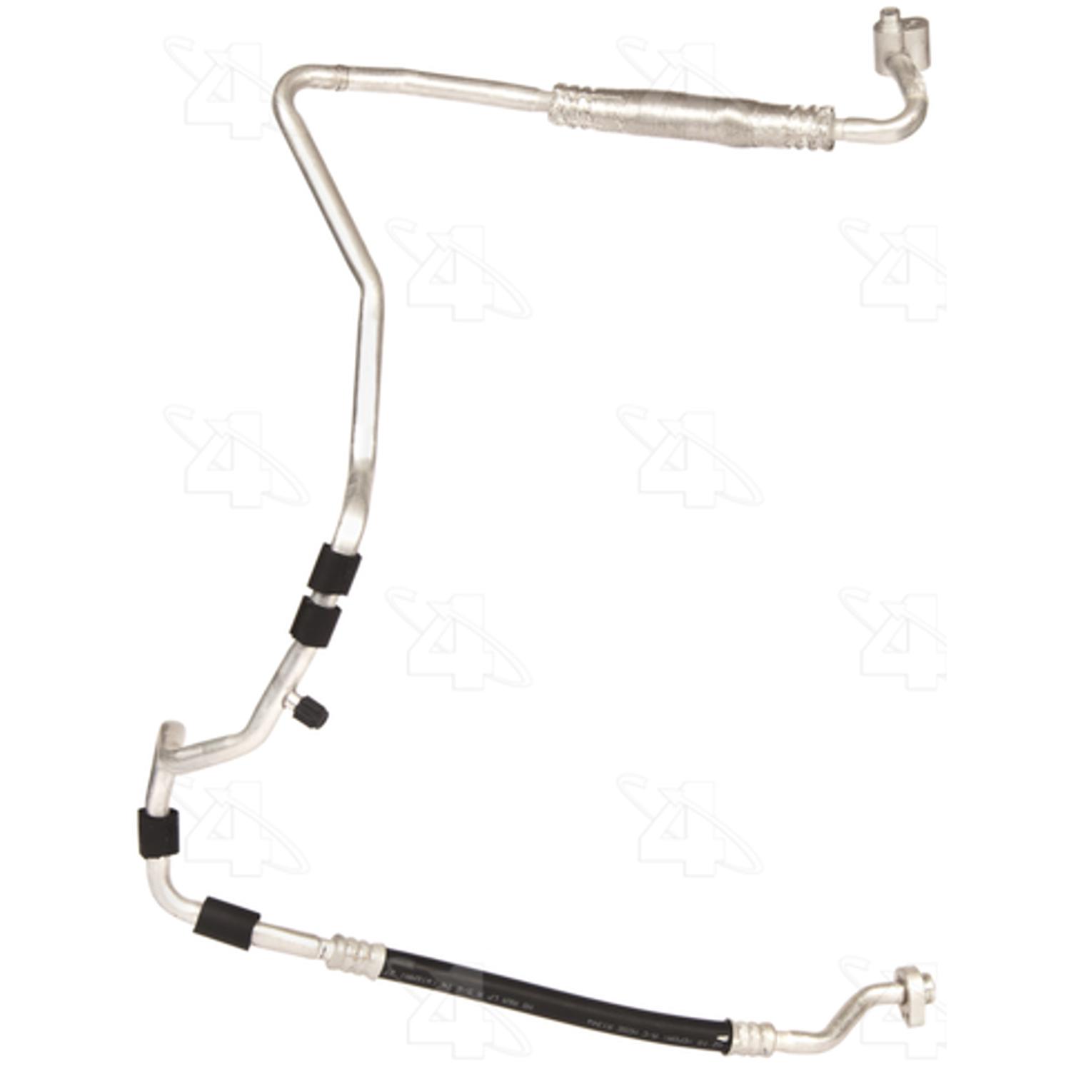 Four Seasons 55434 - A/C Refrigerant Suction Hose Four Seasons 55434 A/C Refrigerant Suction Hose product image 1 of 4