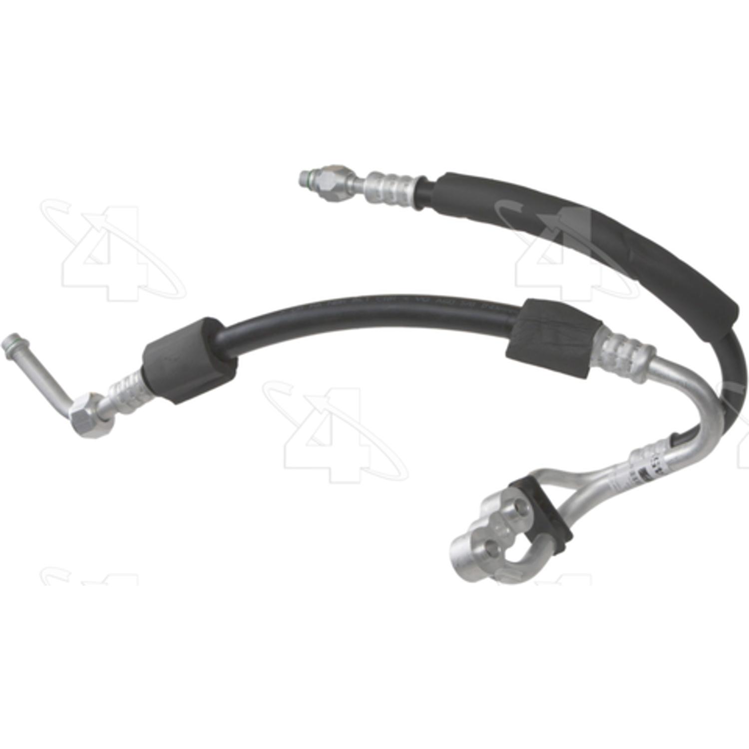 Four Seasons 55451 - A/C Refrigerant Discharge / Suction Hose Assembly Four Seasons 55451 A/C Manifold Hose Assembly product image 1 of 1