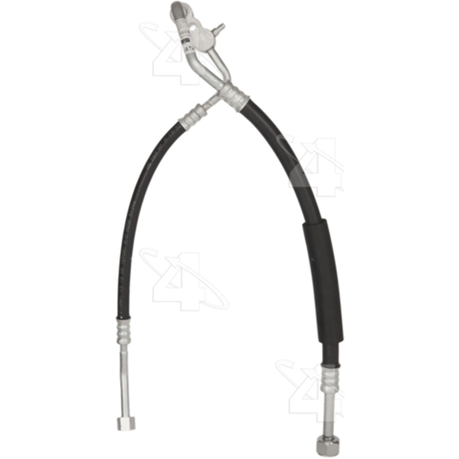 Four Seasons 55455 - A/C Refrigerant Discharge / Suction Hose Assembly Four Seasons 55455 A/C Manifold Hose Assembly product image 2 of 3