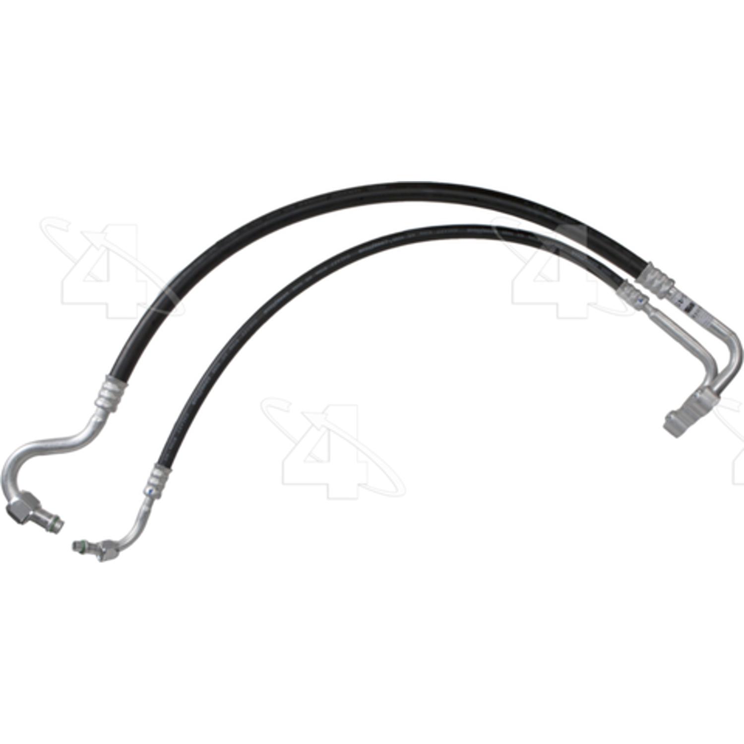 Four Seasons 55457 - A/C Refrigerant Discharge / Suction Hose Assembly Four Seasons 55457 A/C Manifold Hose Assembly product image 1 of 1