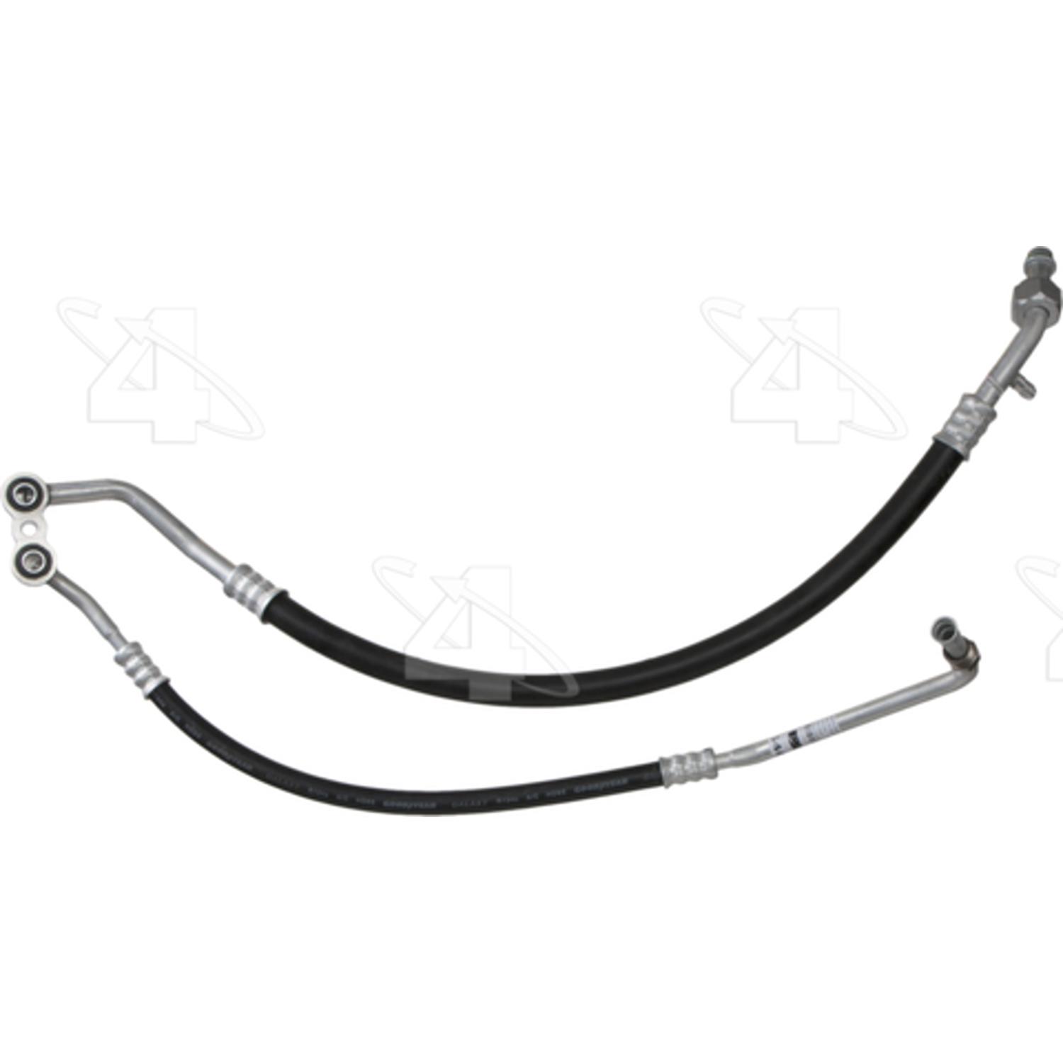 Four Seasons 55468 - A/C Refrigerant Discharge / Suction Hose Assembly Four Seasons 55468 A/C Manifold Hose Assembly product image 1 of 1