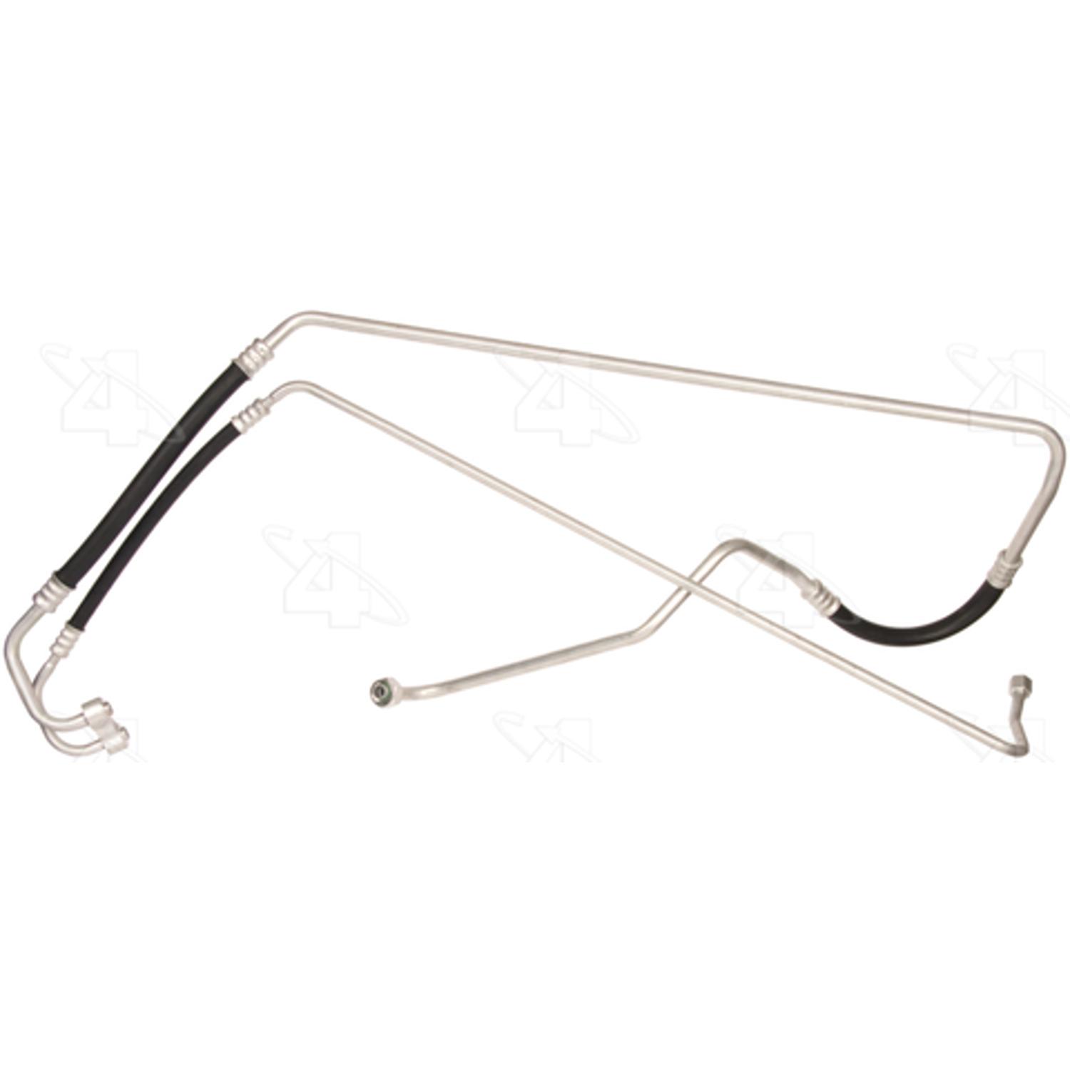 Four Seasons 55480 - A/C Refrigerant Discharge / Suction Hose Assembly Four Seasons 55480 A/C Manifold Hose Assembly product image 1 of 5