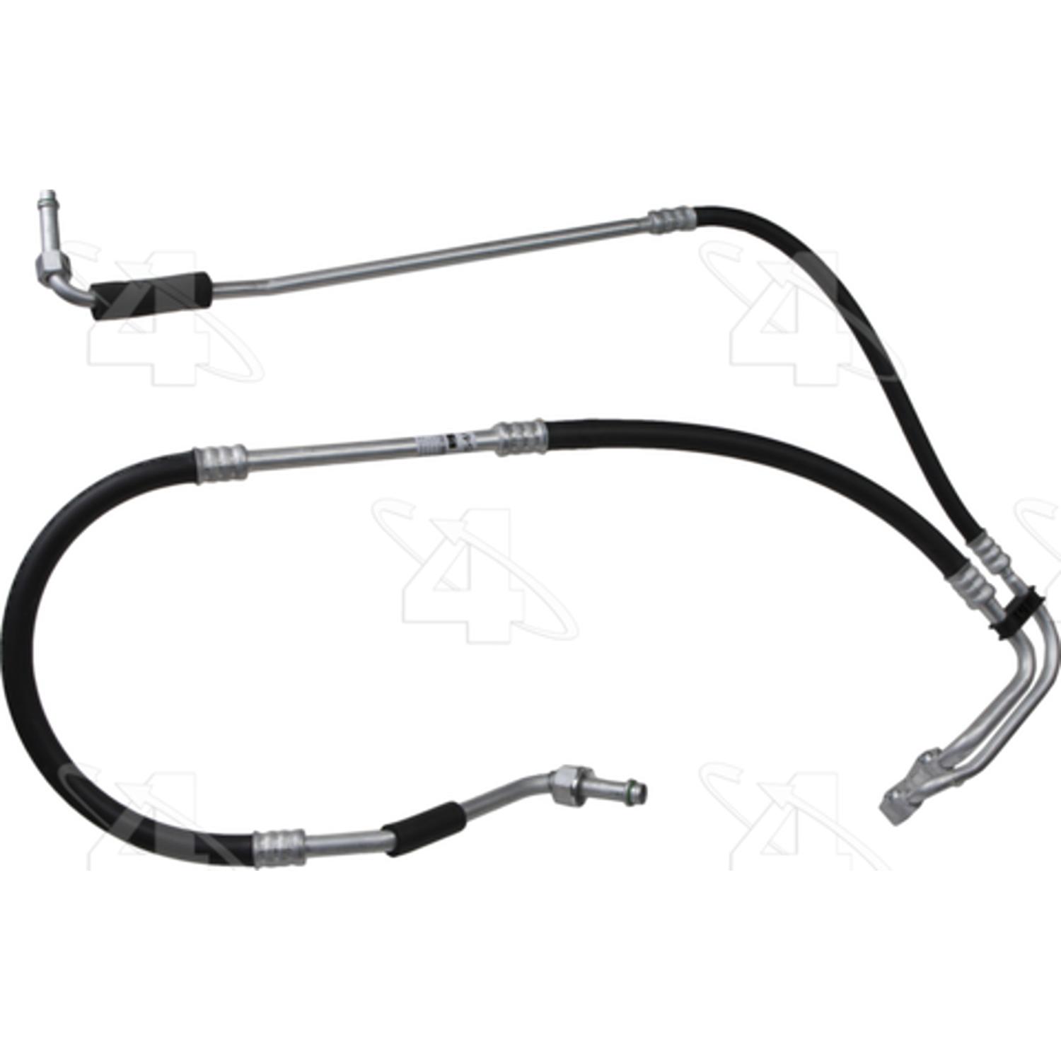 Four Seasons 55497 - A/C Refrigerant Discharge / Suction Hose Assembly Four Seasons 55497 A/C Manifold Hose Assembly product image 1 of 1