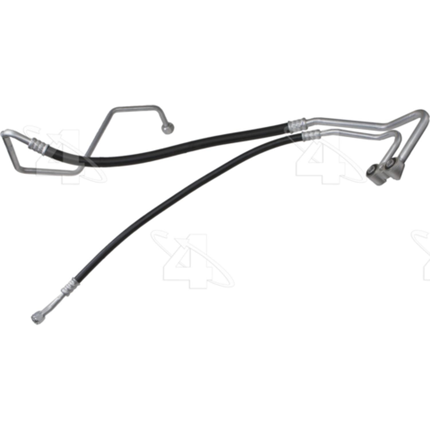Four Seasons 55515 - A/C Refrigerant Discharge / Suction Hose Assembly Four Seasons 55515 A/C Manifold Hose Assembly product image 1 of 1