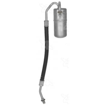 Four Seasons 55556 - A/C Refrigerant Suction Hose Four Seasons 55556 A/C Accumulator with Hose Assembly product image 1 of 1
