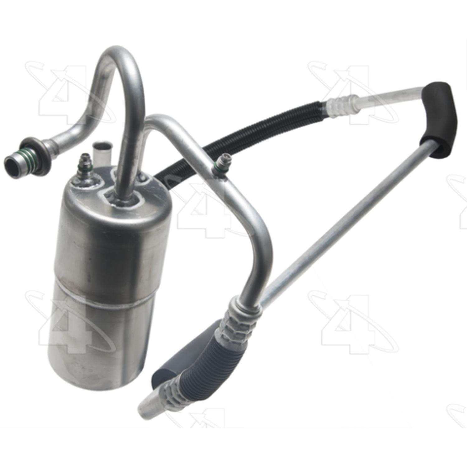 Four Seasons 55604 - A/C Refrigerant Suction Hose Four Seasons 55604 A/C Accumulator with Hose Assembly product image 1 of 3