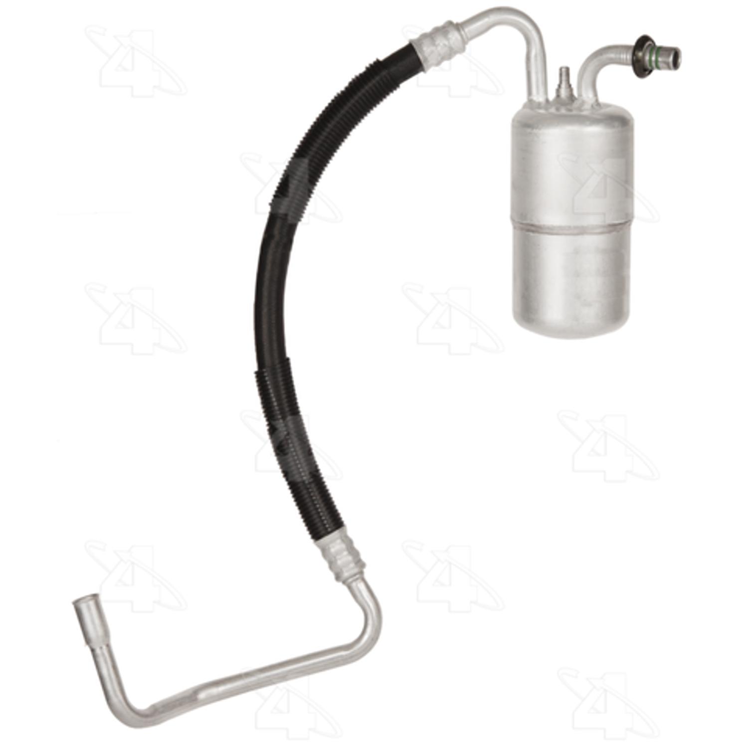 Four Seasons 55605 - A/C Refrigerant Suction Hose Four Seasons 55605 A/C Accumulator with Hose Assembly product image 1 of 1