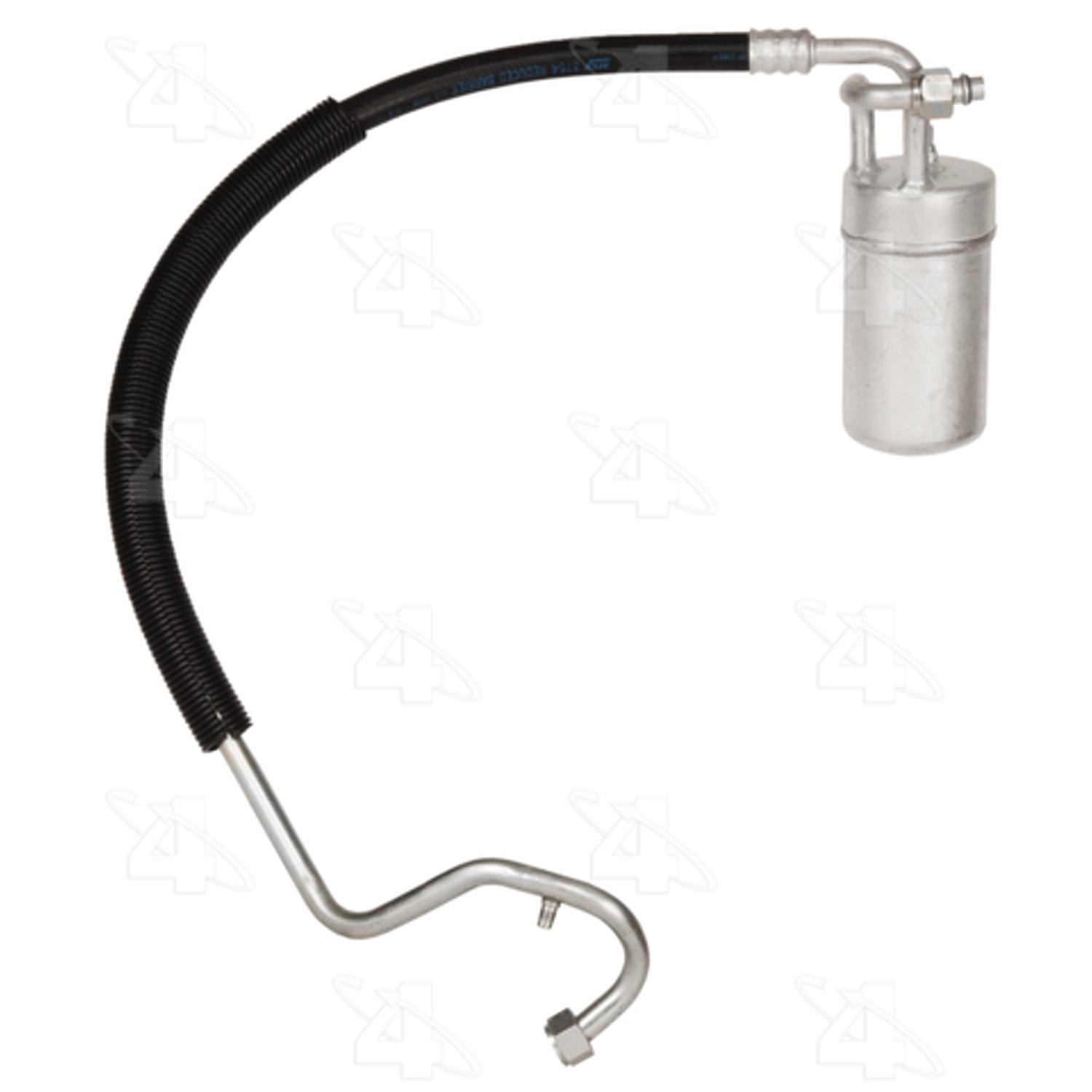Four Seasons 55609 - A/C Refrigerant Suction Hose Four Seasons 55609 A/C Accumulator with Hose Assembly product image 1 of 1