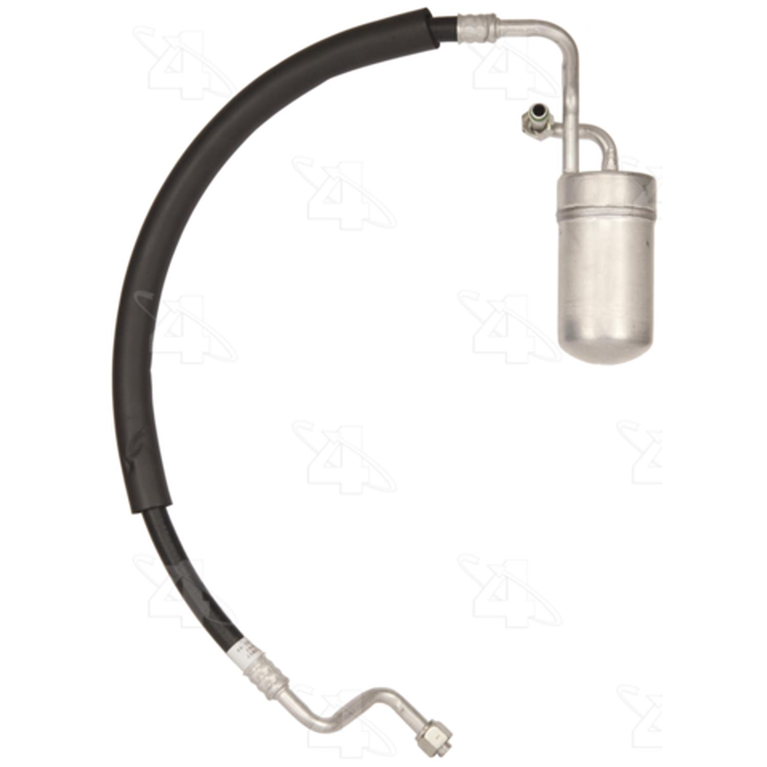 Four Seasons 55612 - A/C Refrigerant Suction Hose Four Seasons 55612 A/C Accumulator with Hose Assembly product image 1 of 1