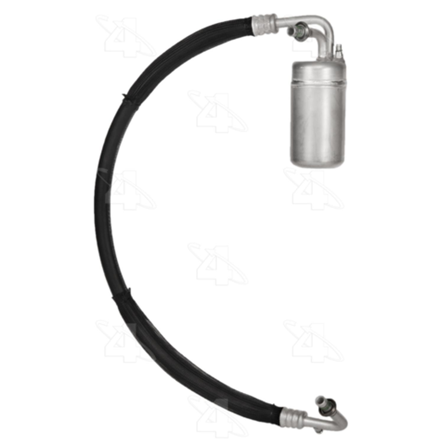 Four Seasons 55614 - A/C Refrigerant Suction Hose Four Seasons 55614 A/C Accumulator with Hose Assembly product image 1 of 1