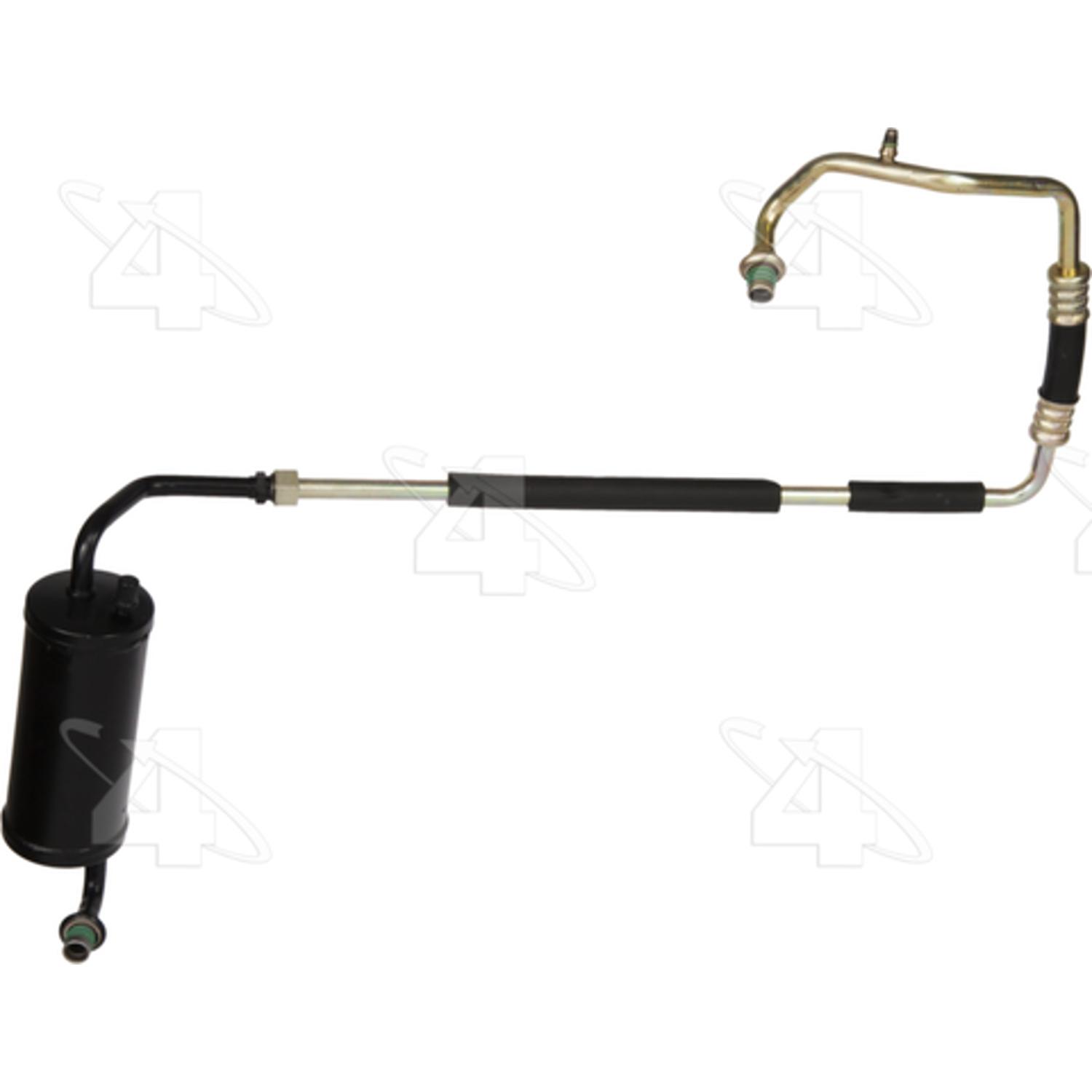 Four Seasons 55620 - A/C Refrigerant Suction Hose Four Seasons 55620 A/C Accumulator with Hose Assembly product image 1 of 5