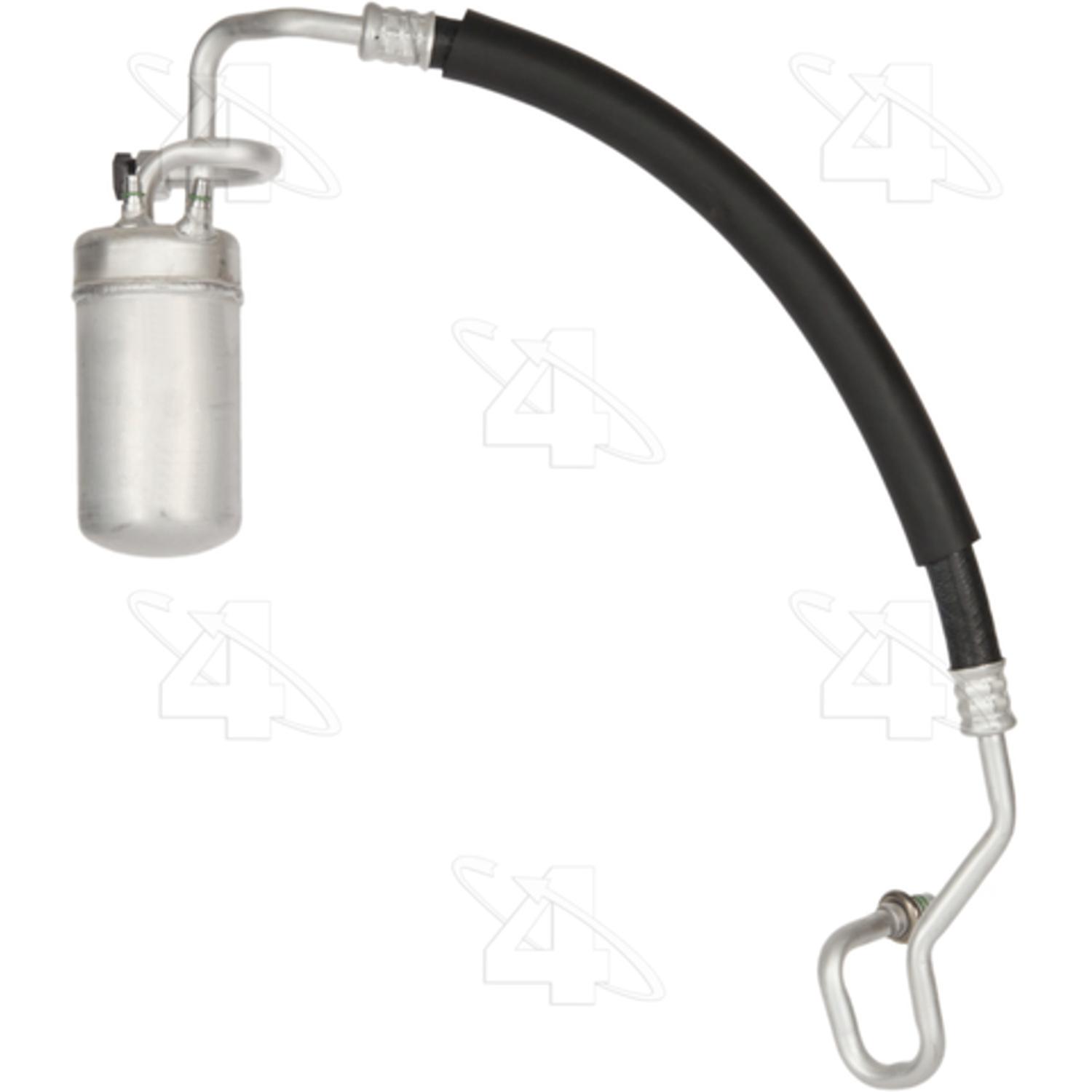 Four Seasons 55628 - A/C Refrigerant Suction Hose Four Seasons 55628 A/C Accumulator with Hose Assembly product image 2 of 4