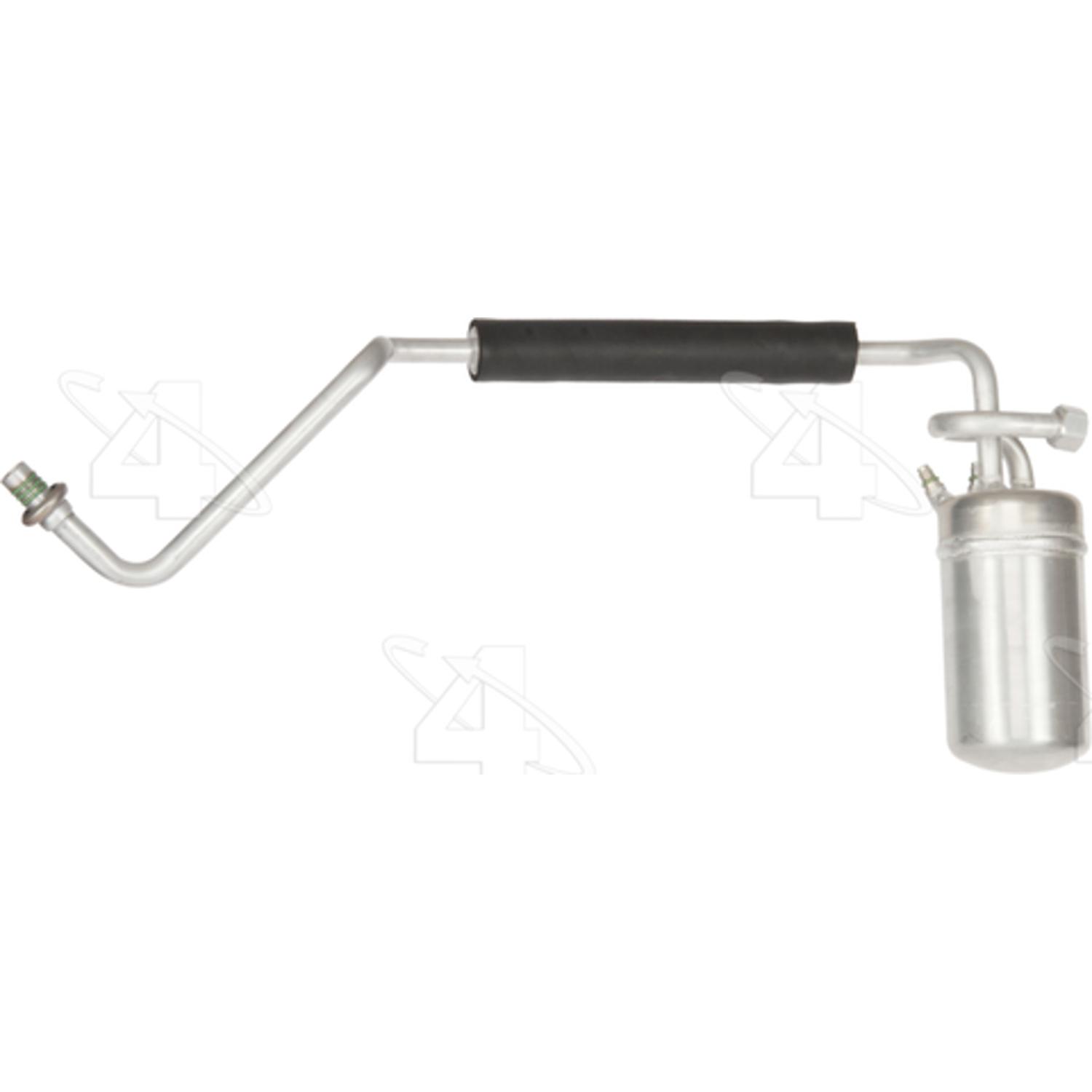 Four Seasons 55630 - A/C Refrigerant Suction Hose Four Seasons 55630 A/C Accumulator with Hose Assembly product image 2 of 4