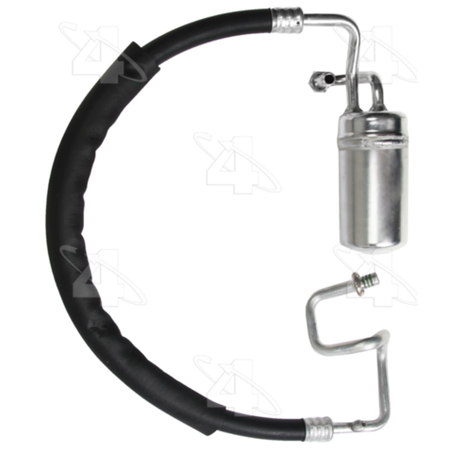 Four Seasons 55634 - A/C Refrigerant Suction Hose Four Seasons 55634 A/C Accumulator with Hose Assembly product image 1 of 2