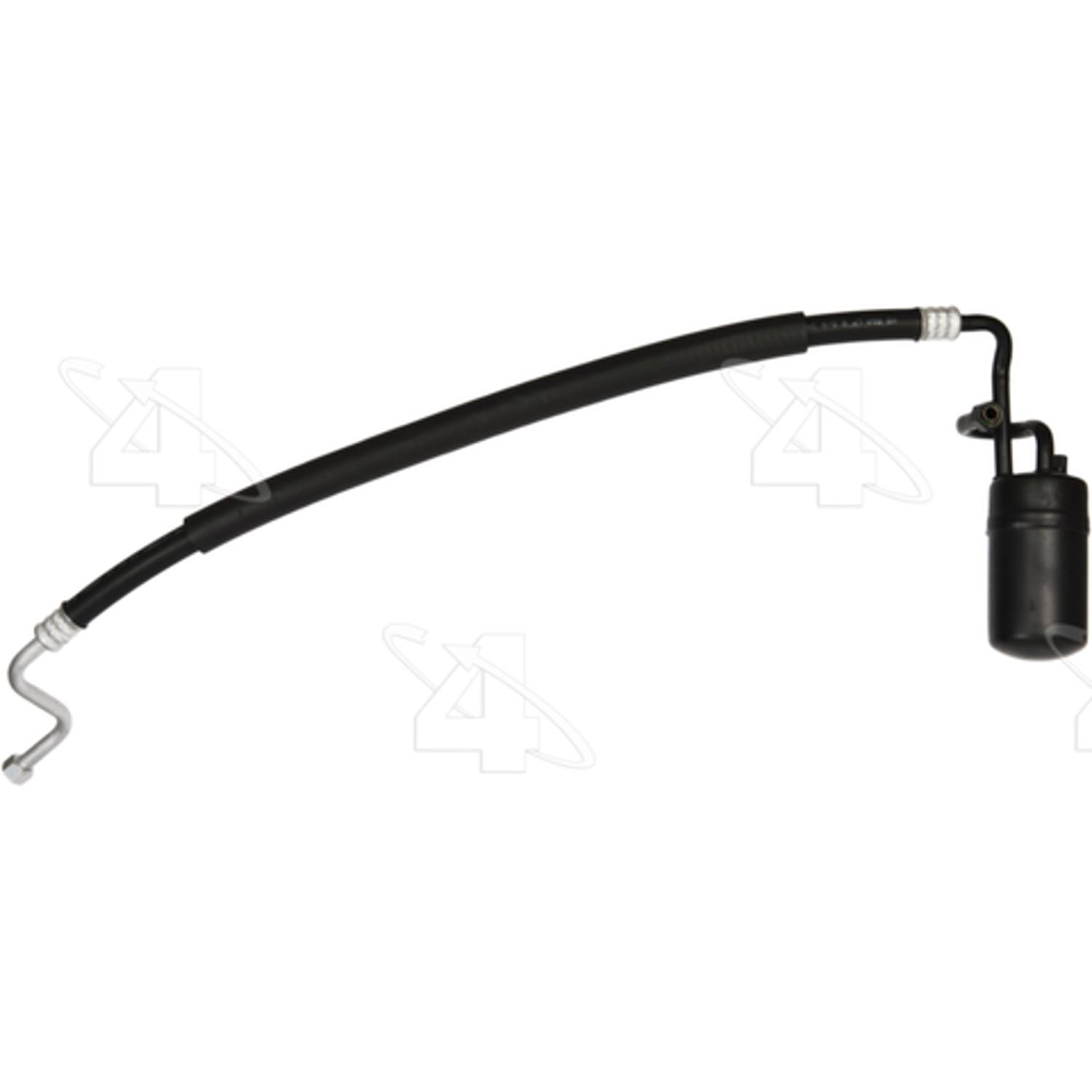 Four Seasons 55636 - A/C Refrigerant Suction Hose Four Seasons 55636 A/C Accumulator with Hose Assembly product image 1 of 4
