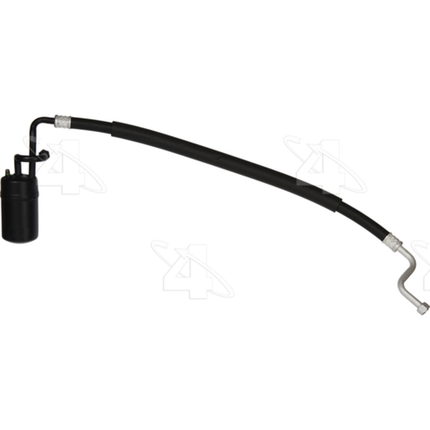 Four Seasons 55636 - A/C Refrigerant Suction Hose Four Seasons 55636 A/C Accumulator with Hose Assembly product image 2 of 4