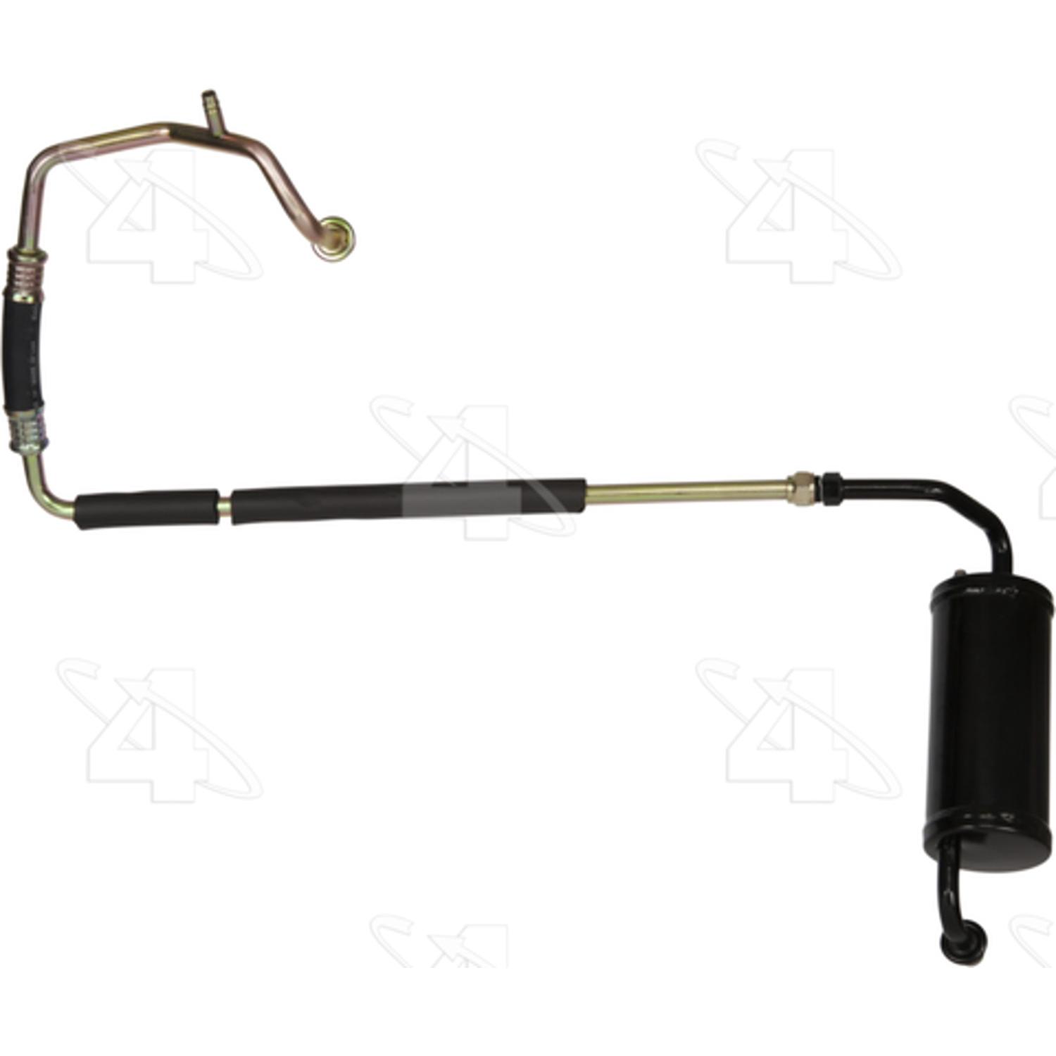 Four Seasons 55641 - A/C Refrigerant Suction Hose Four Seasons 55641 A/C Accumulator with Hose Assembly product image 2 of 4