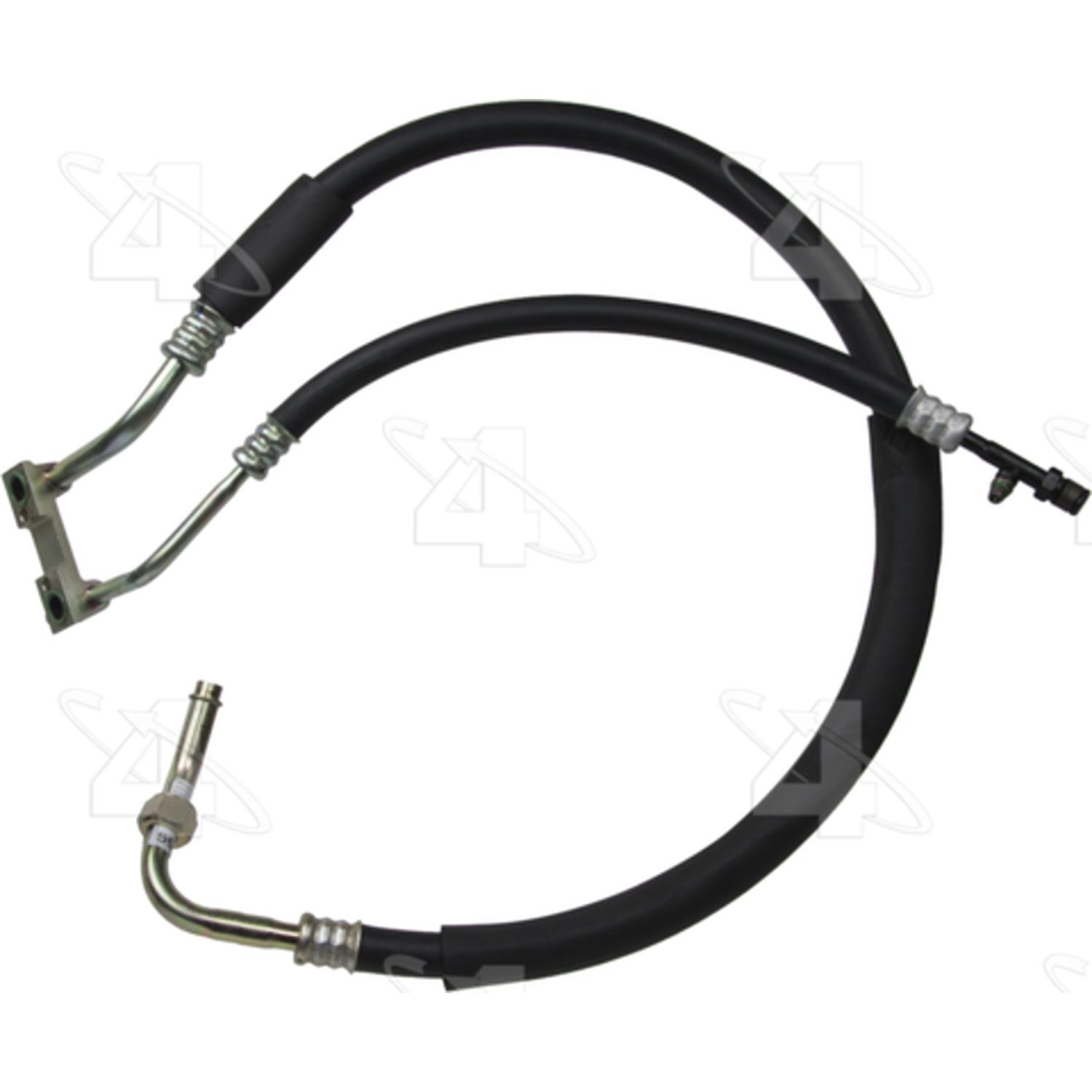 Four Seasons 55707 - A/C Refrigerant Discharge / Suction Hose Assembly Four Seasons 55707 A/C Manifold Hose Assembly product image 1 of 4