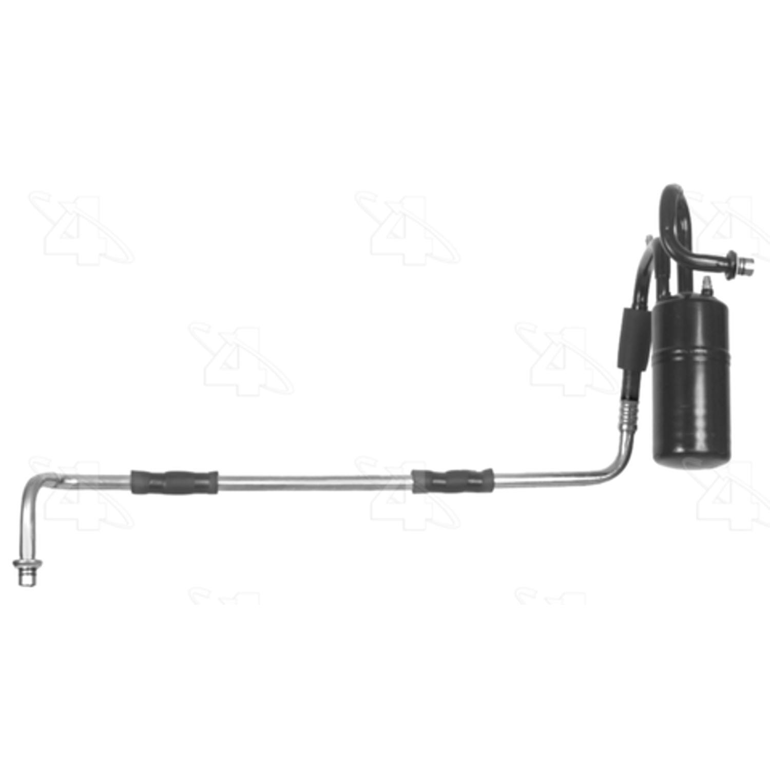 Four Seasons 55724 - A/C Refrigerant Suction Hose Four Seasons 55724 A/C Accumulator with Hose Assembly product image 1 of 1