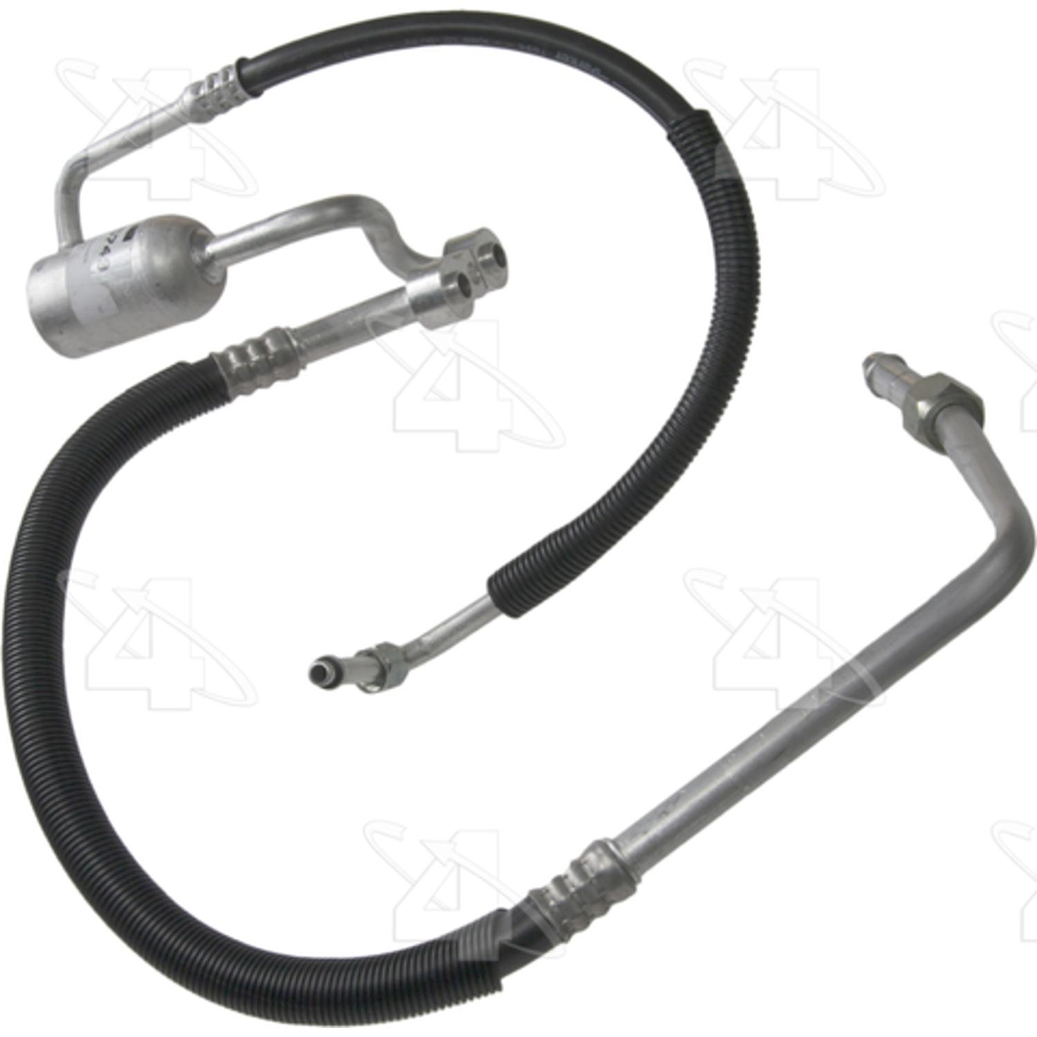 Four Seasons 55749 - A/C Refrigerant Discharge / Suction Hose Assembly Four Seasons 55749 A/C Manifold Hose Assembly product image 1 of 4