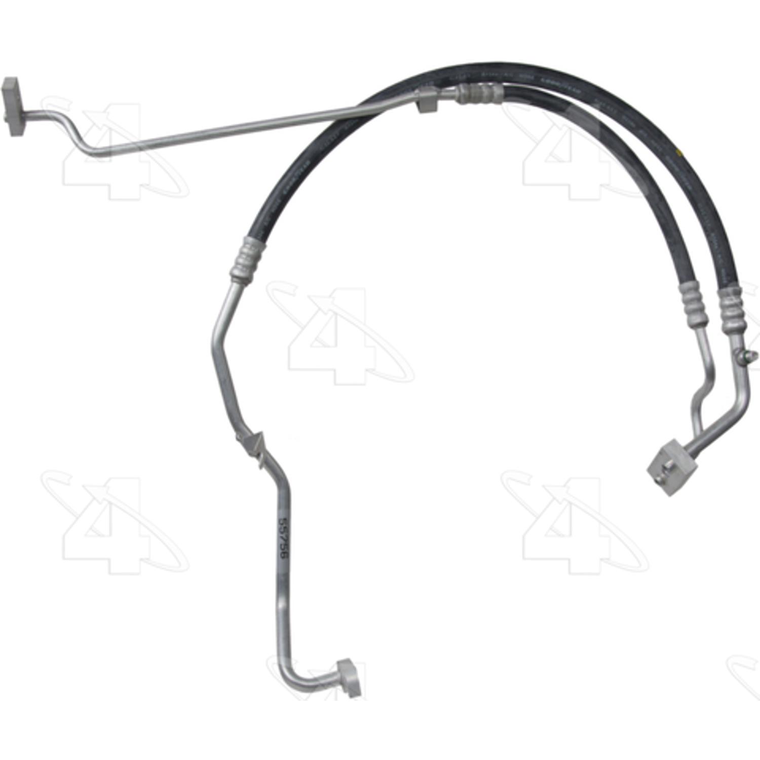 Four Seasons 55756 - A/C Refrigerant Discharge Hose Four Seasons 55756 A/C Discharge and Liquid Line product image 1 of 1