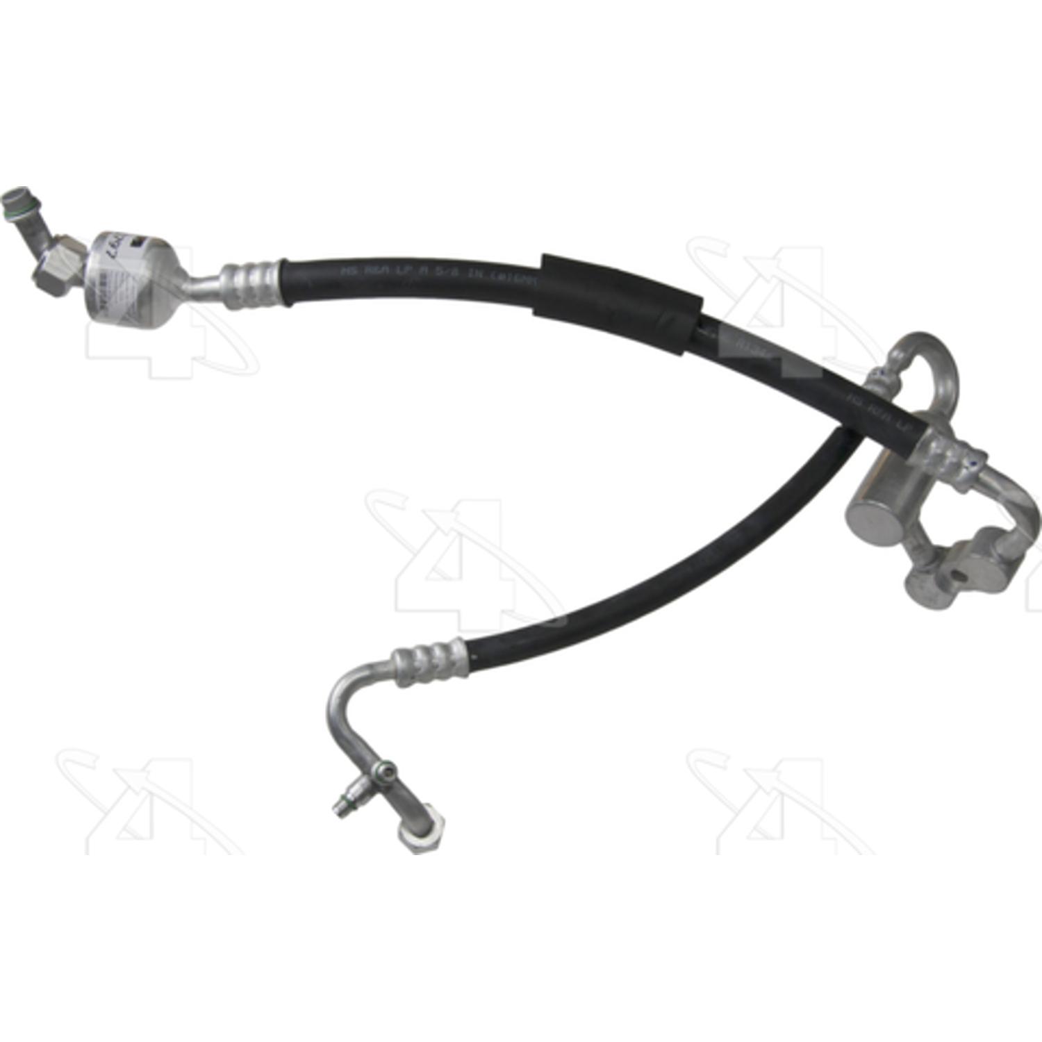Four Seasons 55797 - A/C Refrigerant Discharge / Suction Hose Assembly Four Seasons 55797 A/C Manifold Hose Assembly product image 1 of 1