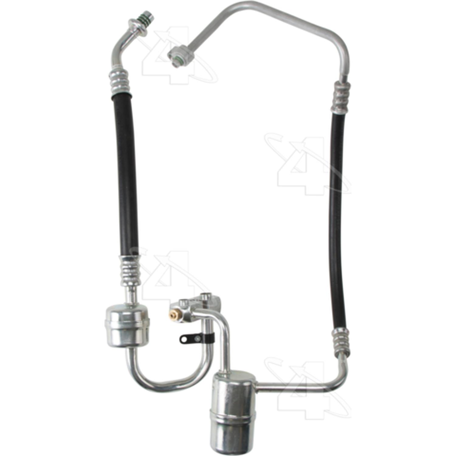 Four Seasons 55837 - A/C Refrigerant Discharge / Suction Hose Assembly Four Seasons 55837 A/C Manifold Hose Assembly product image 5 of 5