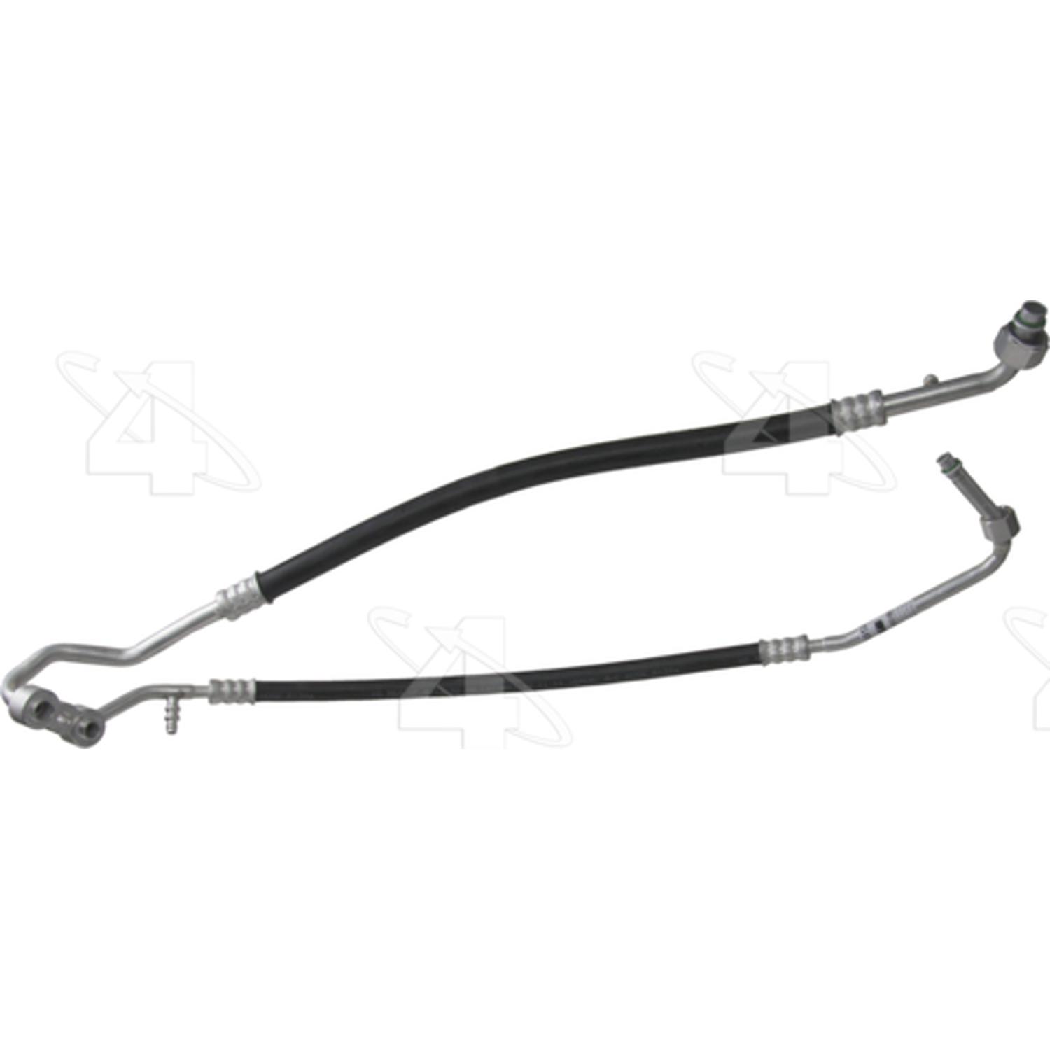 Four Seasons 55851 - A/C Refrigerant Discharge / Suction Hose Assembly Four Seasons 55851 A/C Manifold Hose Assembly product image 1 of 1