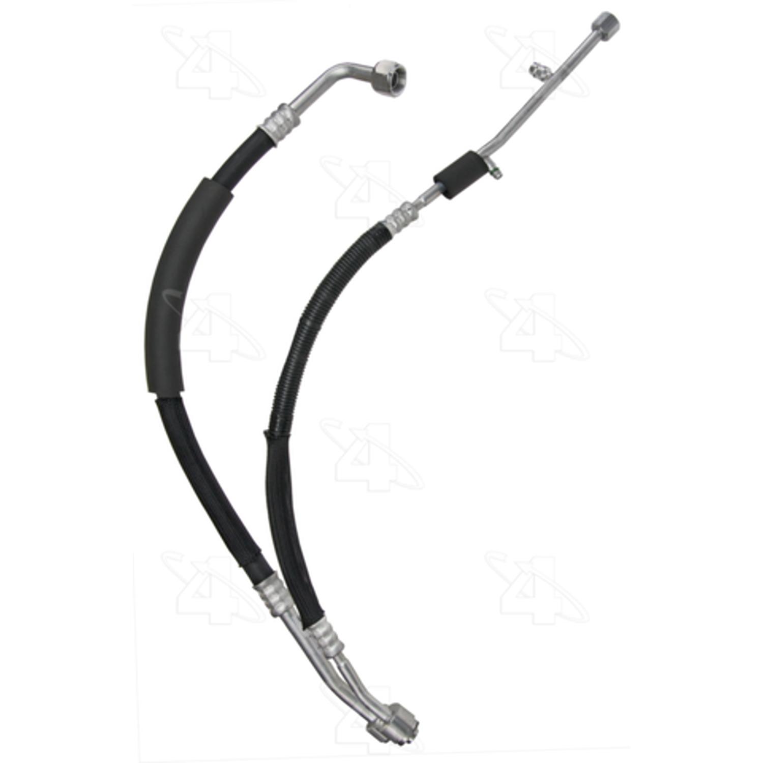 Four Seasons 55903 - A/C Refrigerant Discharge / Suction Hose Assembly Four Seasons 55903 A/C Manifold Hose Assembly product image 1 of 1