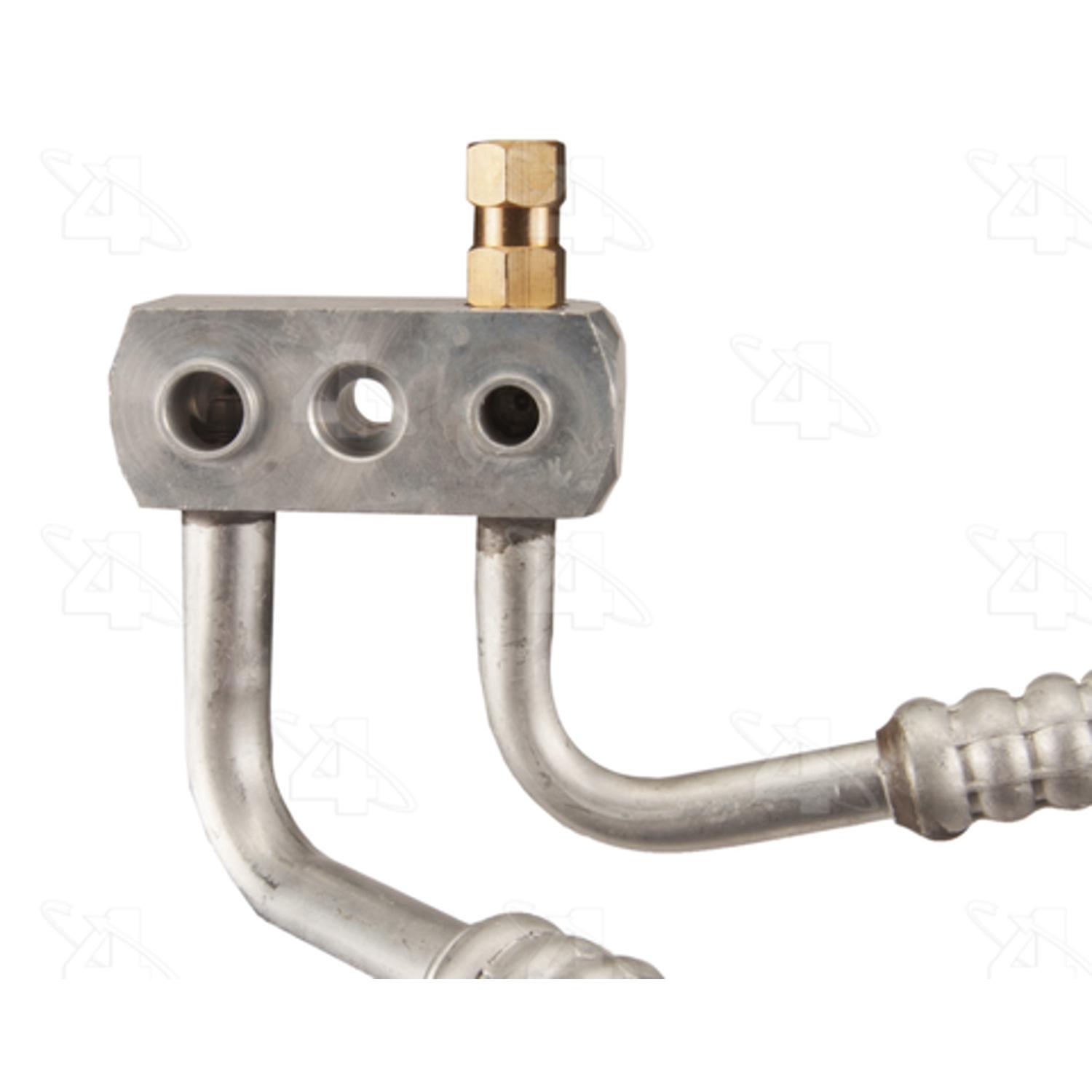 Four Seasons 55907 - A/C Refrigerant Discharge / Suction Hose Assembly Four Seasons 55907 A/C Manifold Hose Assembly product image 3 of 5