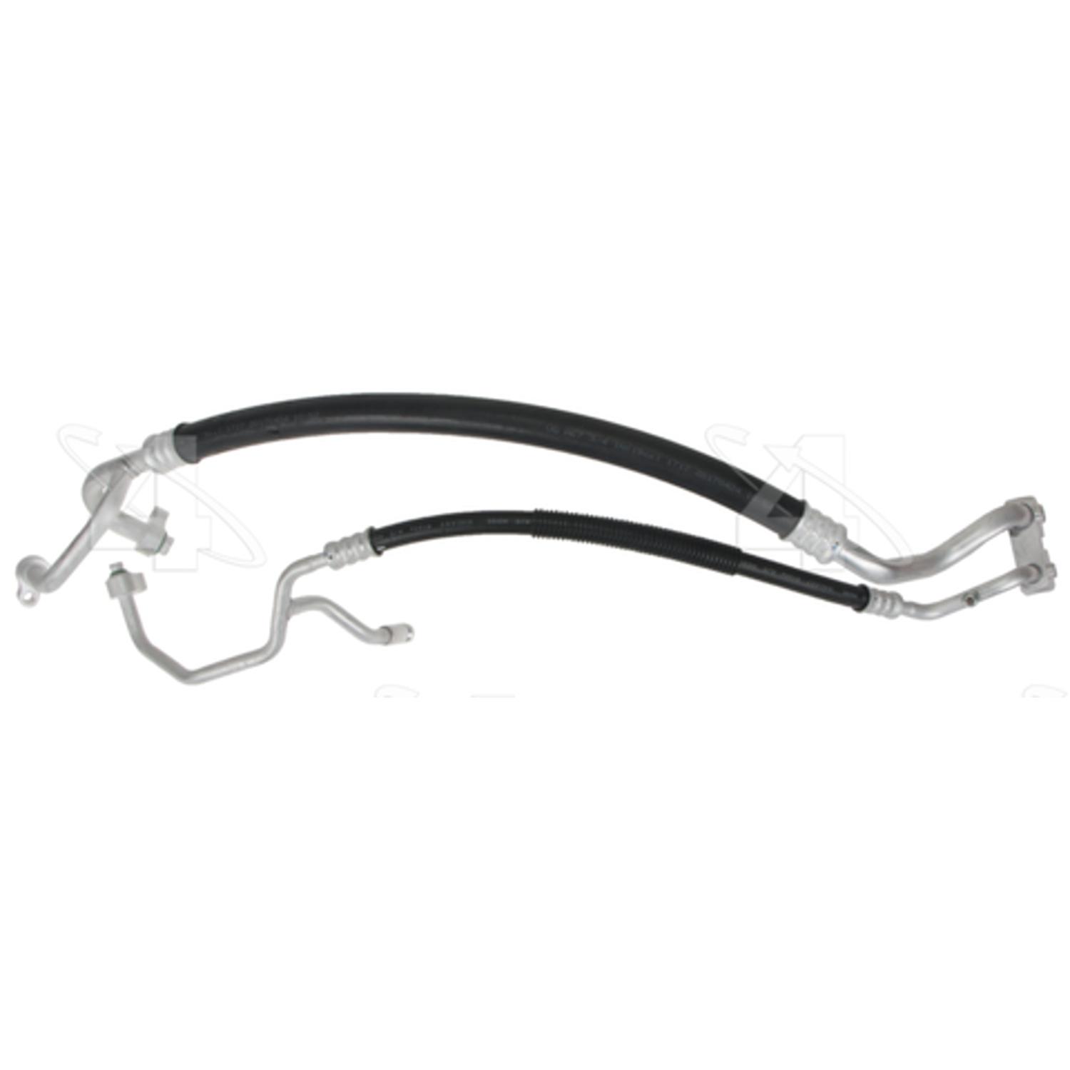 Four Seasons 55908 - A/C Refrigerant Discharge / Suction Hose Assembly Four Seasons 55908 A/C Manifold Hose Assembly product image 2 of 8