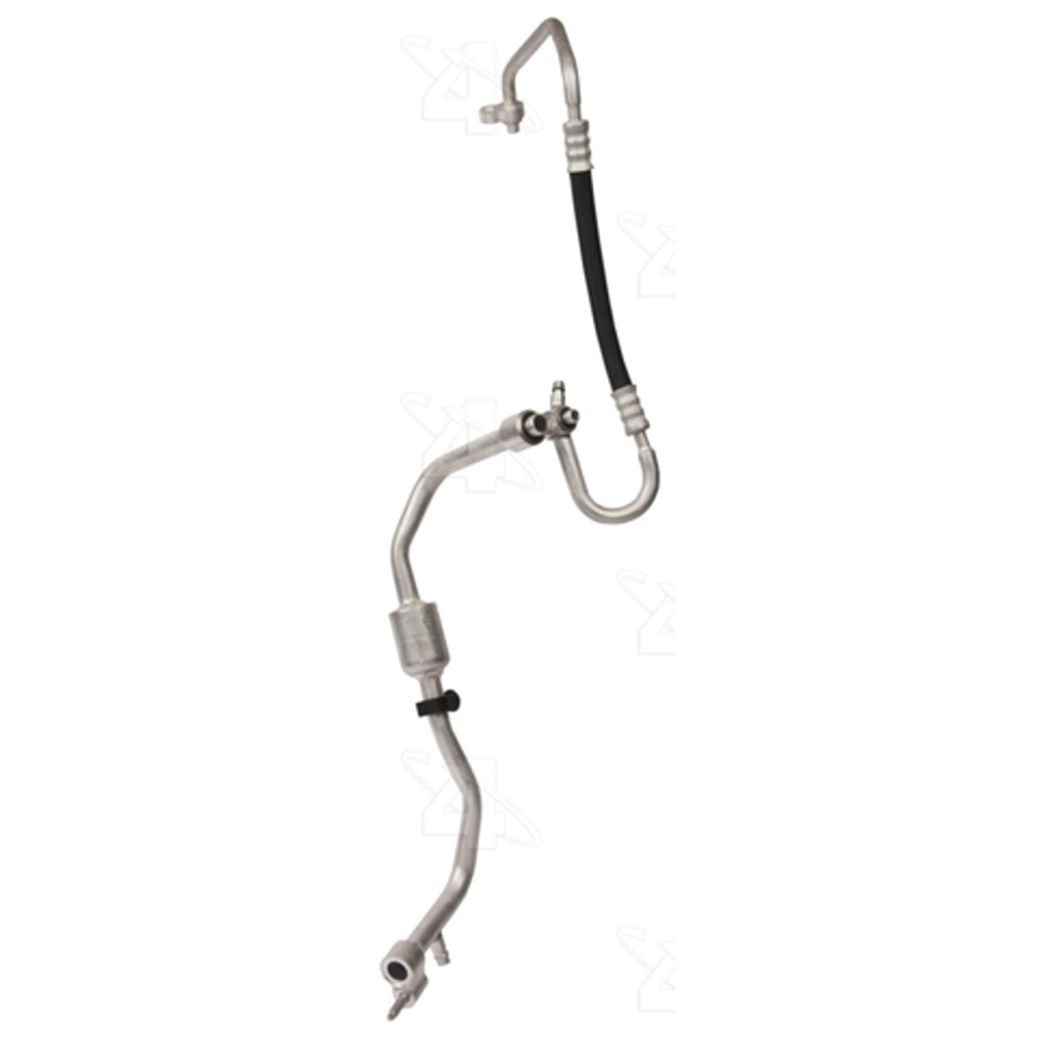 Four Seasons 55939 - A/C Refrigerant Discharge / Suction Hose Assembly Four Seasons 55939 A/C Manifold Hose Assembly product image 1 of 2
