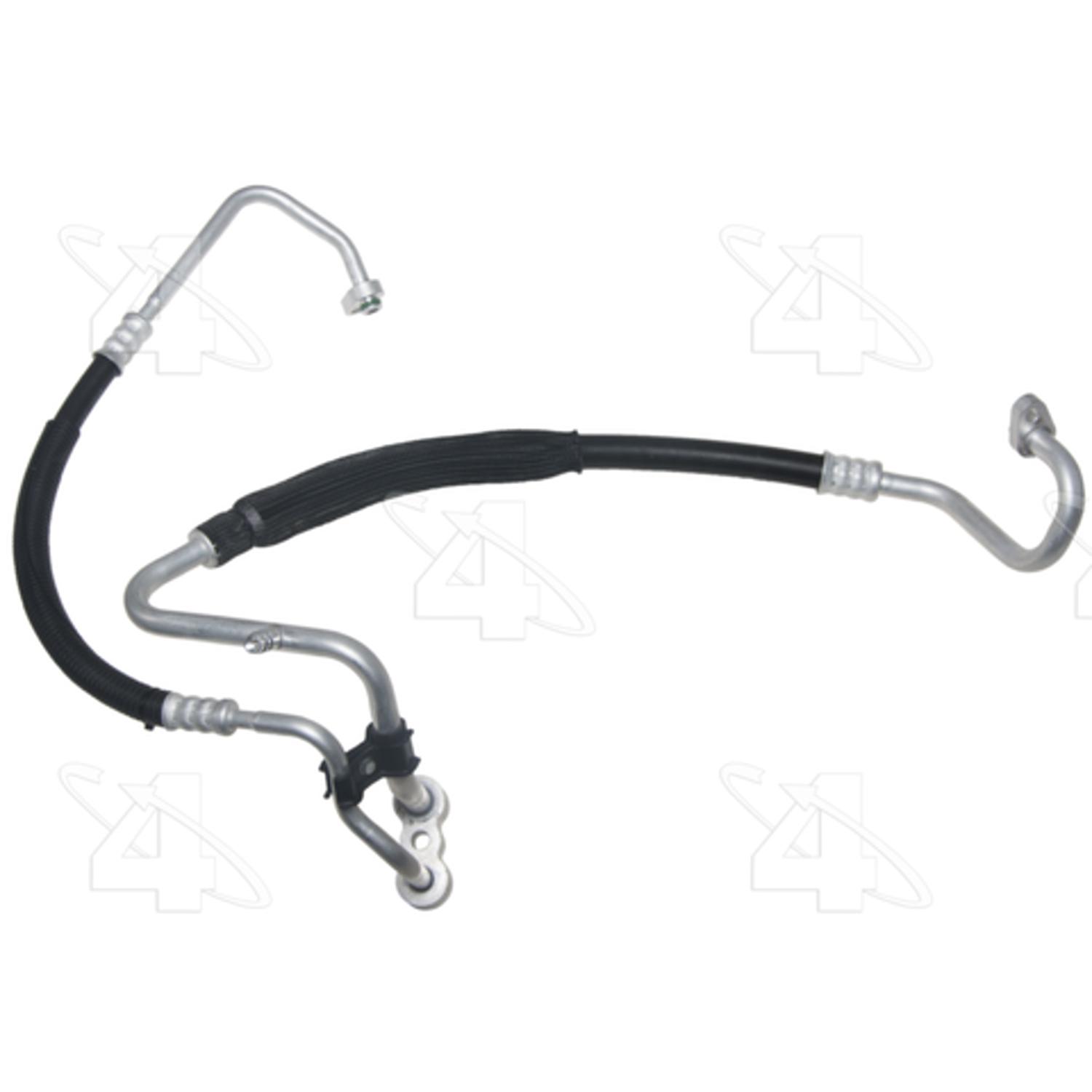 Four Seasons 55961 - A/C Refrigerant Discharge / Suction Hose Assembly Four Seasons 55961 A/C Manifold Hose Assembly product image 1 of 6
