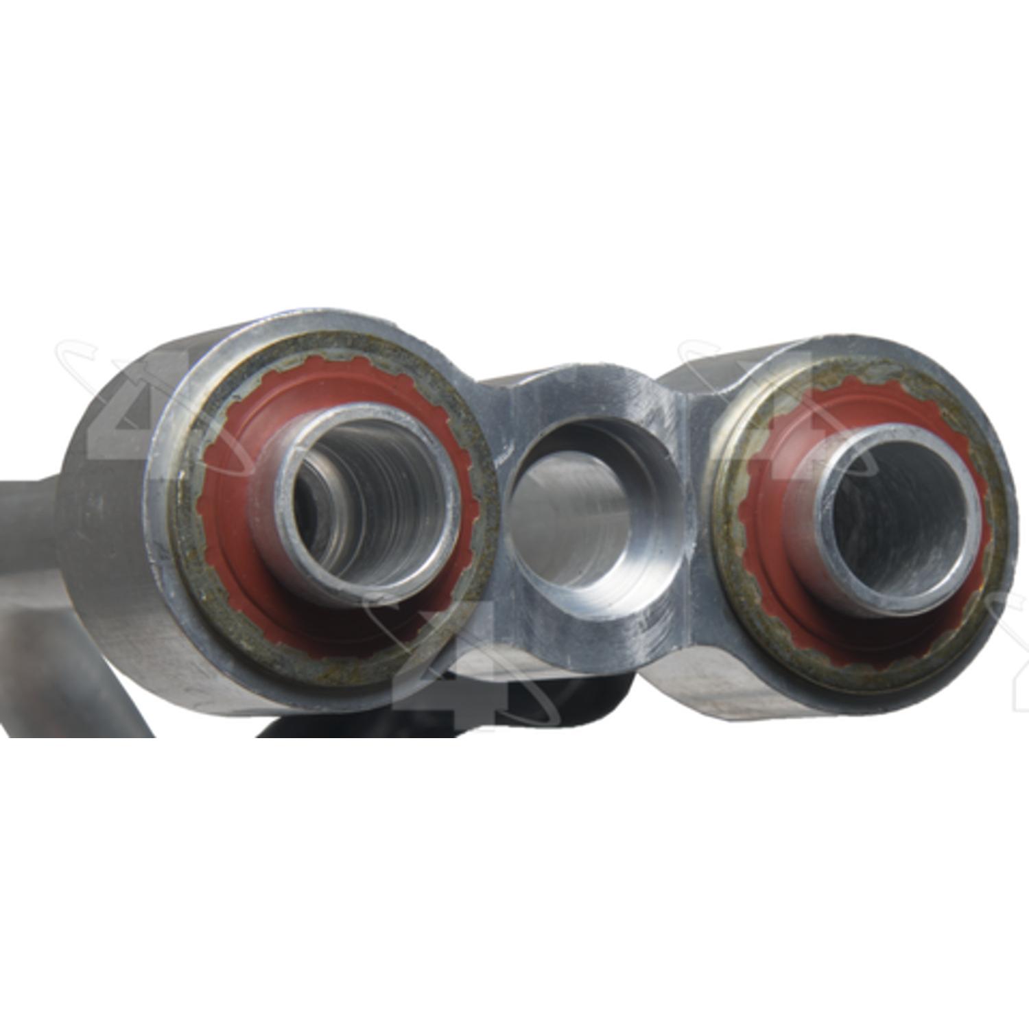 Four Seasons 55961 - A/C Refrigerant Discharge / Suction Hose Assembly Four Seasons 55961 A/C Manifold Hose Assembly product image 6 of 6