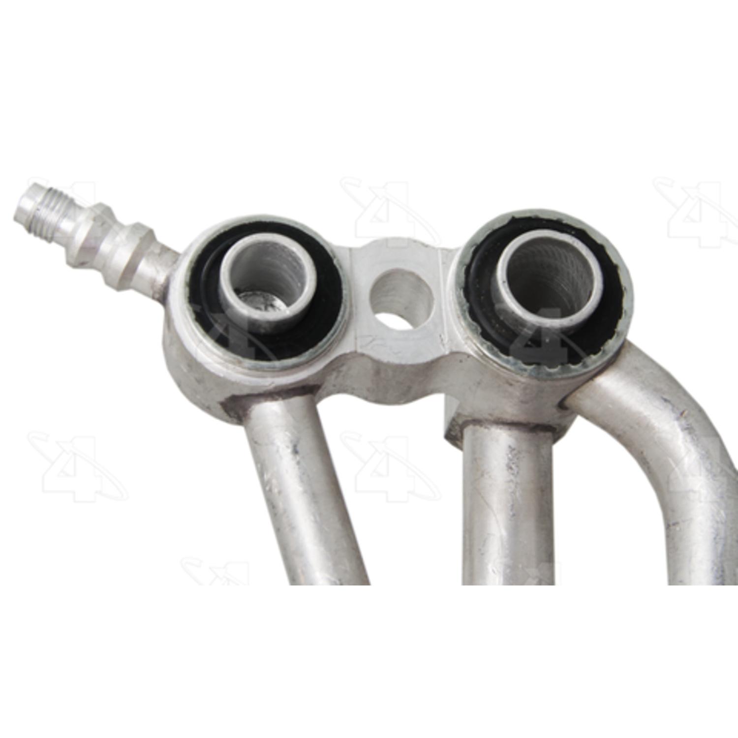 Four Seasons 55966 - A/C Refrigerant Discharge / Suction Hose Assembly Four Seasons 55966 A/C Manifold Hose Assembly product image 3 of 7