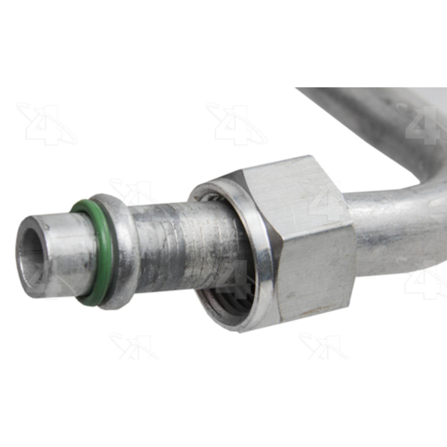 Four Seasons 55966 - A/C Refrigerant Discharge / Suction Hose Assembly Four Seasons 55966 A/C Manifold Hose Assembly product image 6 of 7