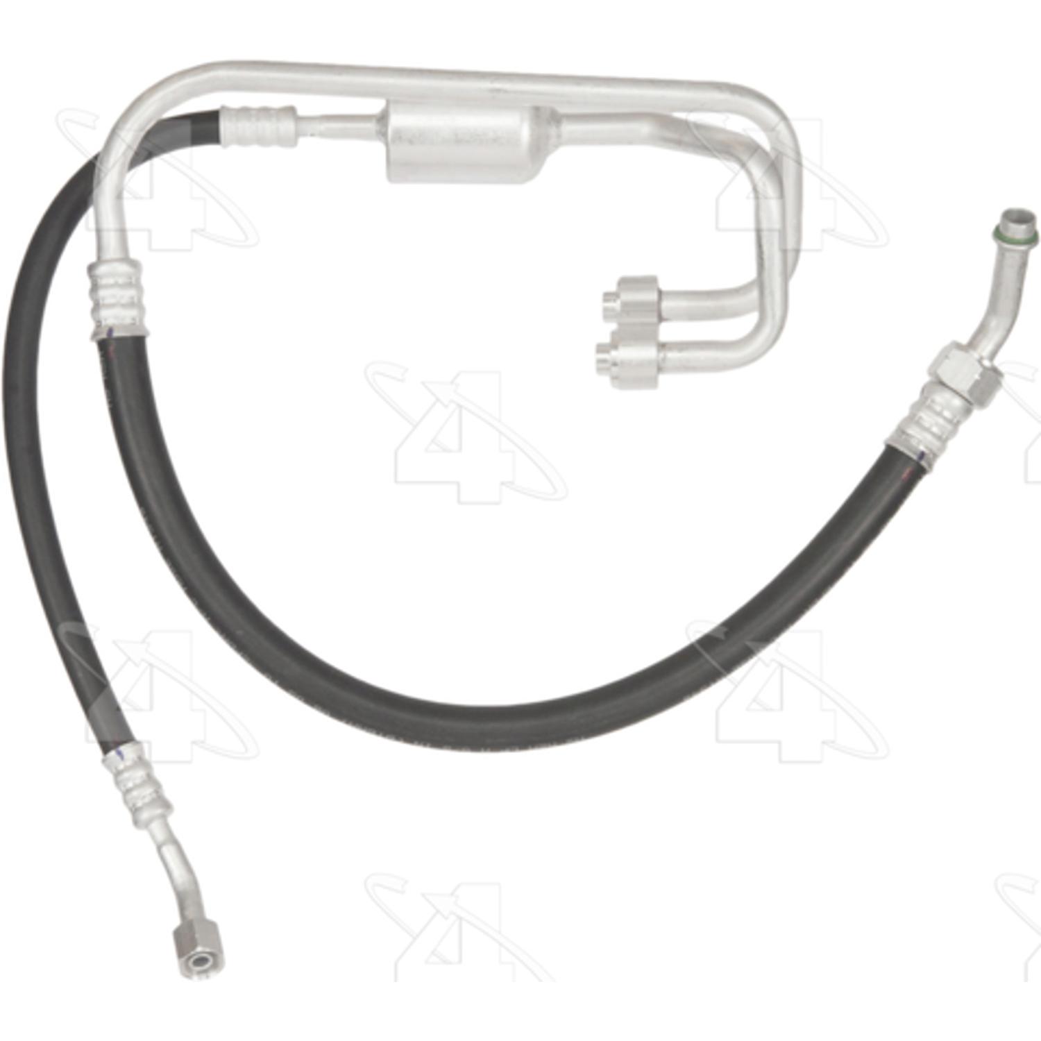 Four Seasons 56012 - A/C Refrigerant Discharge / Suction Hose Assembly Four Seasons 56012 A/C Manifold Hose Assembly product image 1 of 2
