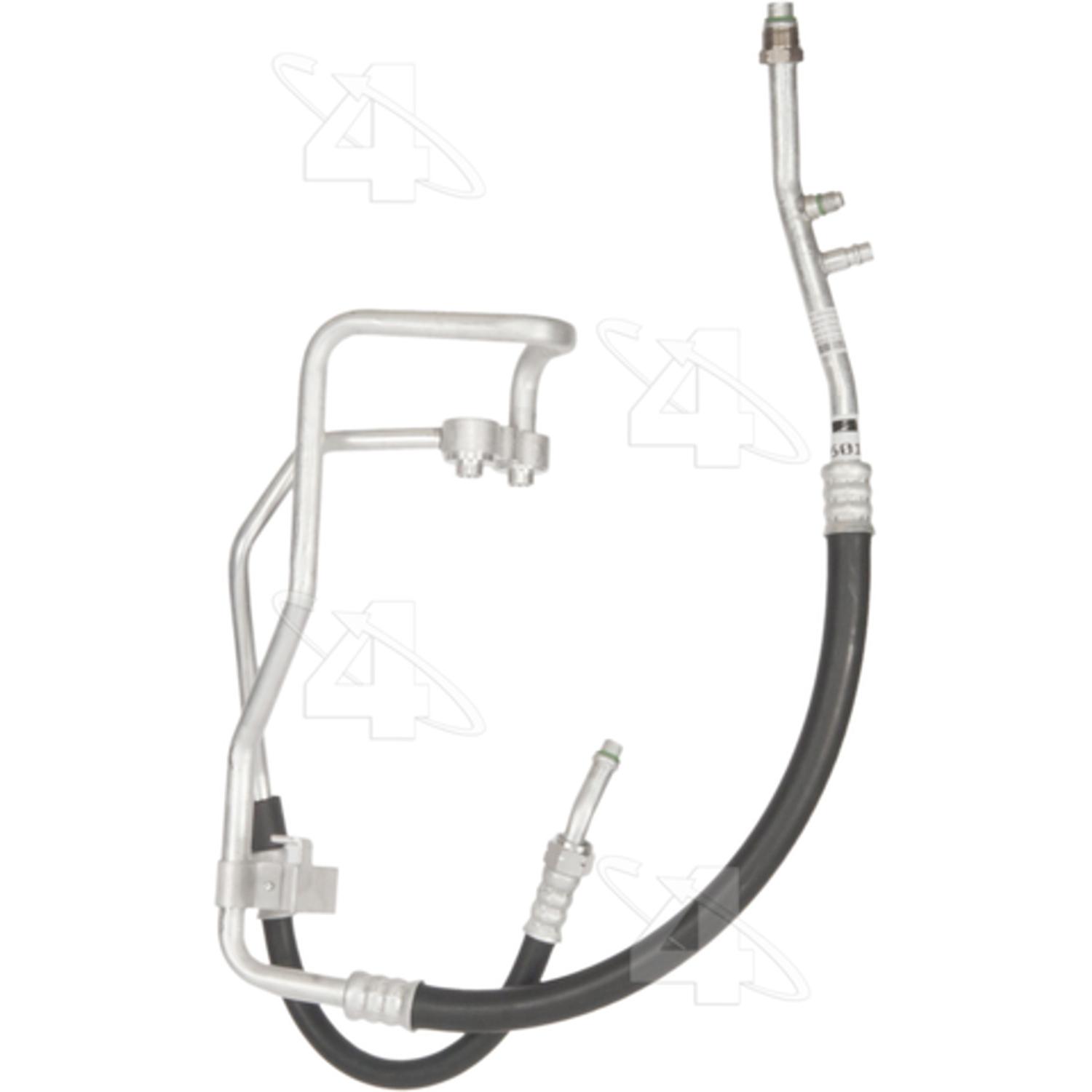 Four Seasons 56013 - A/C Refrigerant Discharge / Suction Hose Assembly Four Seasons 56013 A/C Manifold Hose Assembly product image 2 of 2