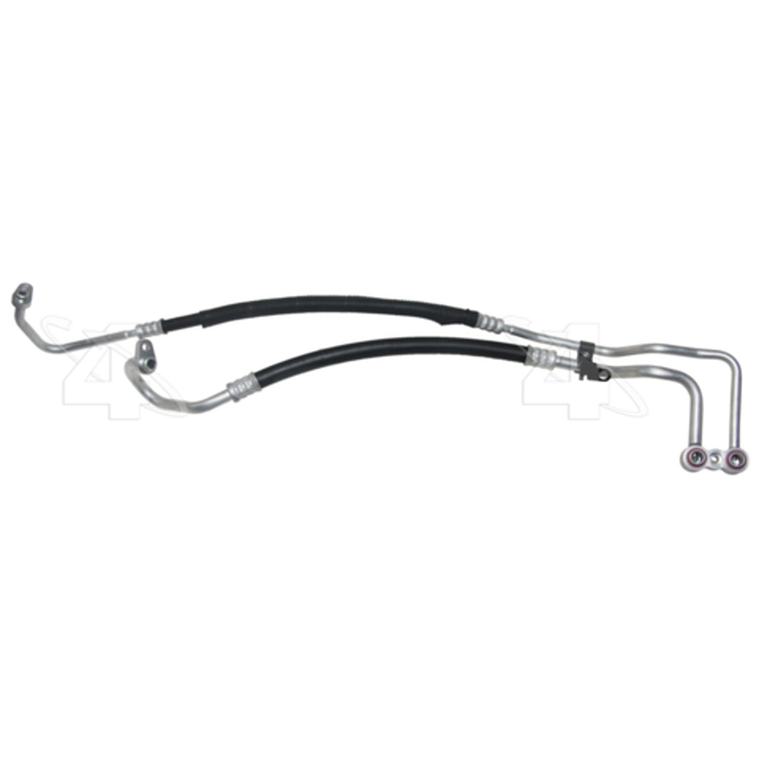 Four Seasons 56014 - A/C Refrigerant Discharge / Suction Hose Assembly Four Seasons 56014 A/C Manifold Hose Assembly product image 1 of 6