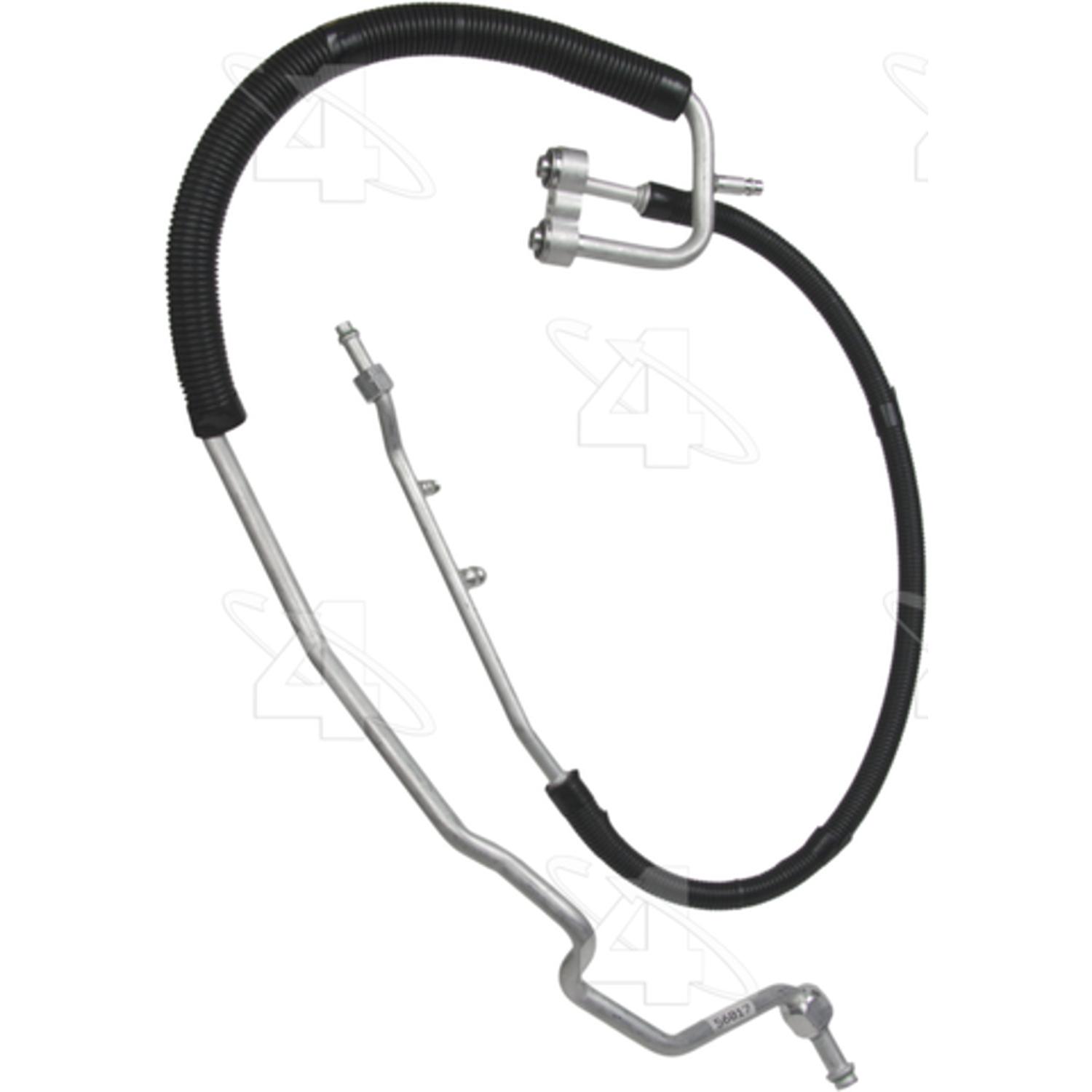 Four Seasons 56017 - A/C Refrigerant Discharge / Suction Hose Assembly Four Seasons 56017 A/C Manifold Hose Assembly product image 1 of 1