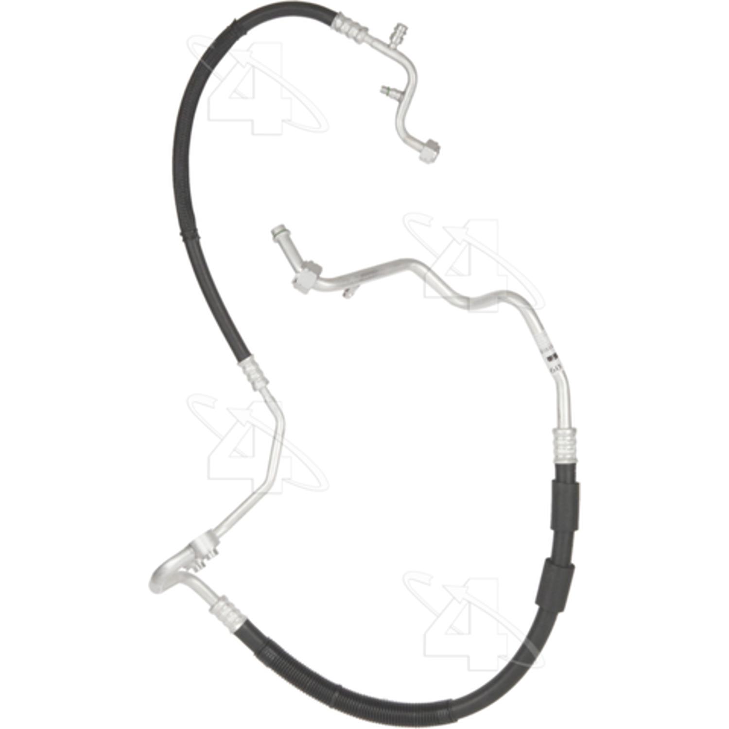 Four Seasons 56018 - A/C Refrigerant Discharge / Suction Hose Assembly Four Seasons 56018 A/C Manifold Hose Assembly product image 1 of 2
