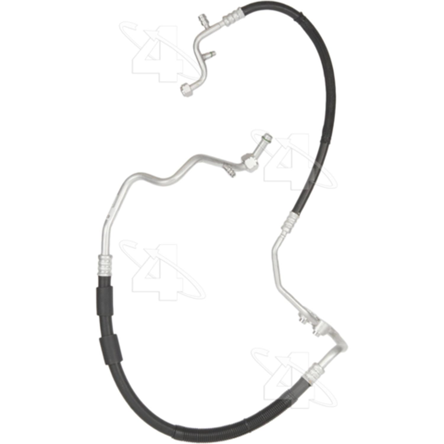 Four Seasons 56018 - A/C Refrigerant Discharge / Suction Hose Assembly Four Seasons 56018 A/C Manifold Hose Assembly product image 2 of 2