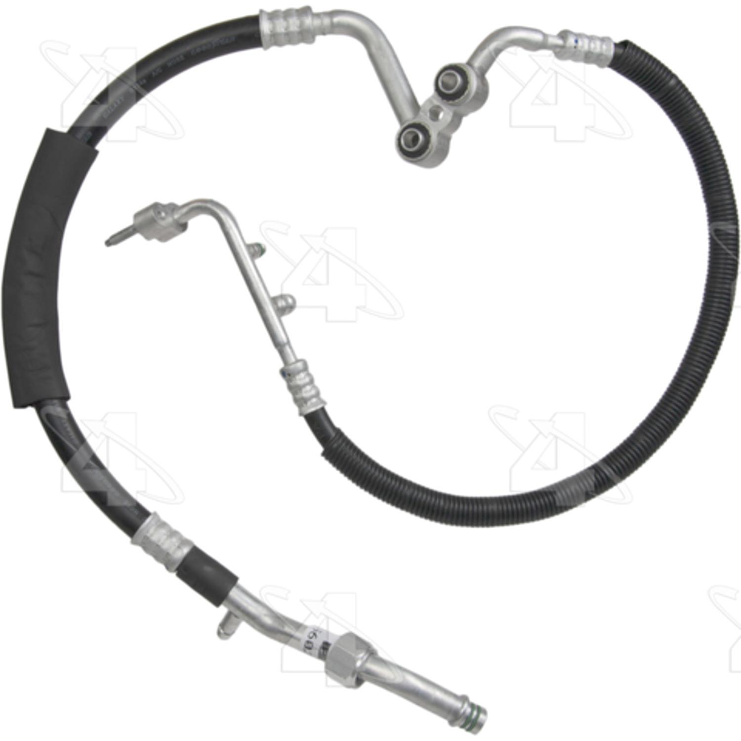 Four Seasons 56020 - A/C Refrigerant Discharge / Suction Hose Assembly Four Seasons 56020 A/C Manifold Hose Assembly product image 1 of 1