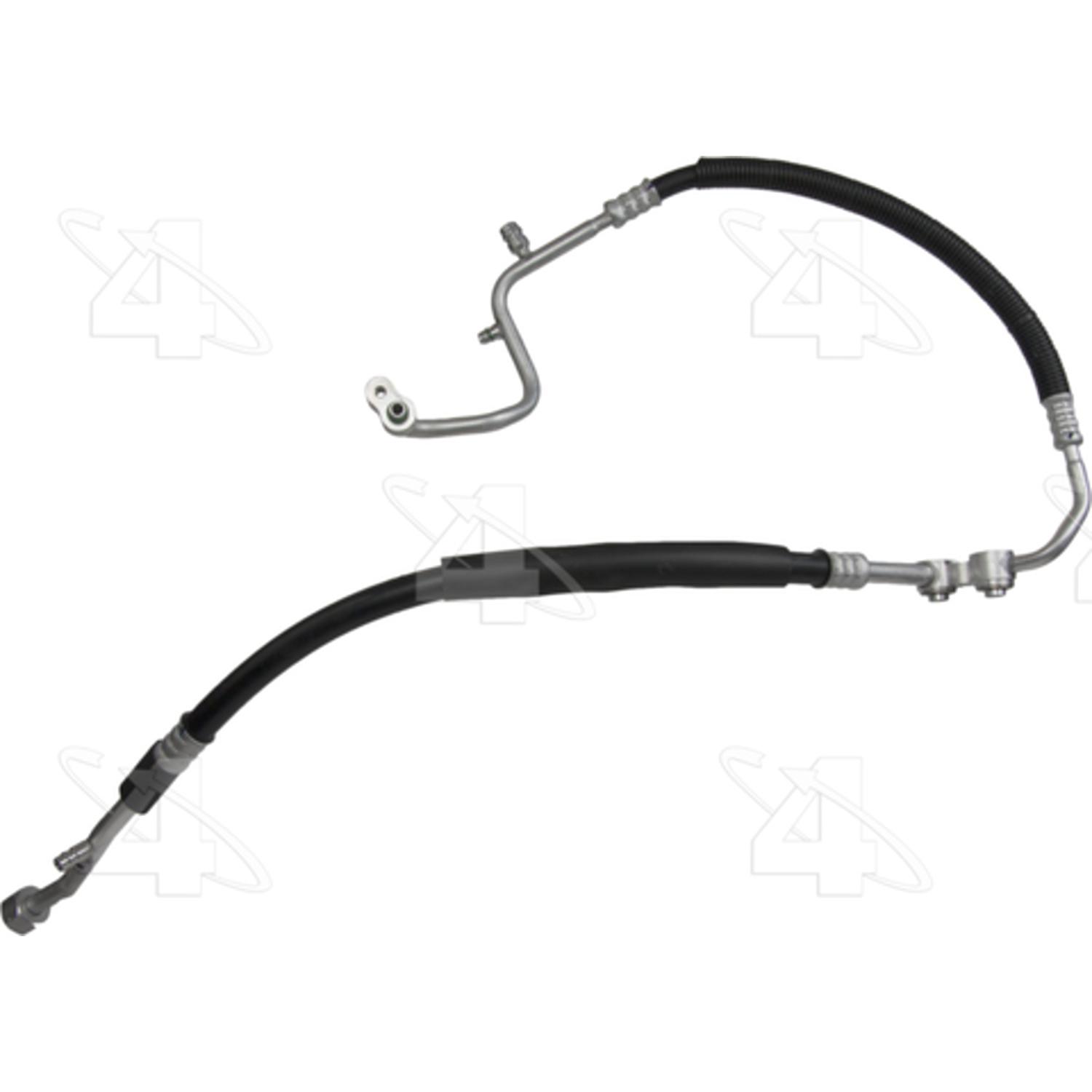 Four Seasons 56021 - A/C Refrigerant Discharge / Suction Hose Assembly Four Seasons 56021 A/C Manifold Hose Assembly product image 1 of 1