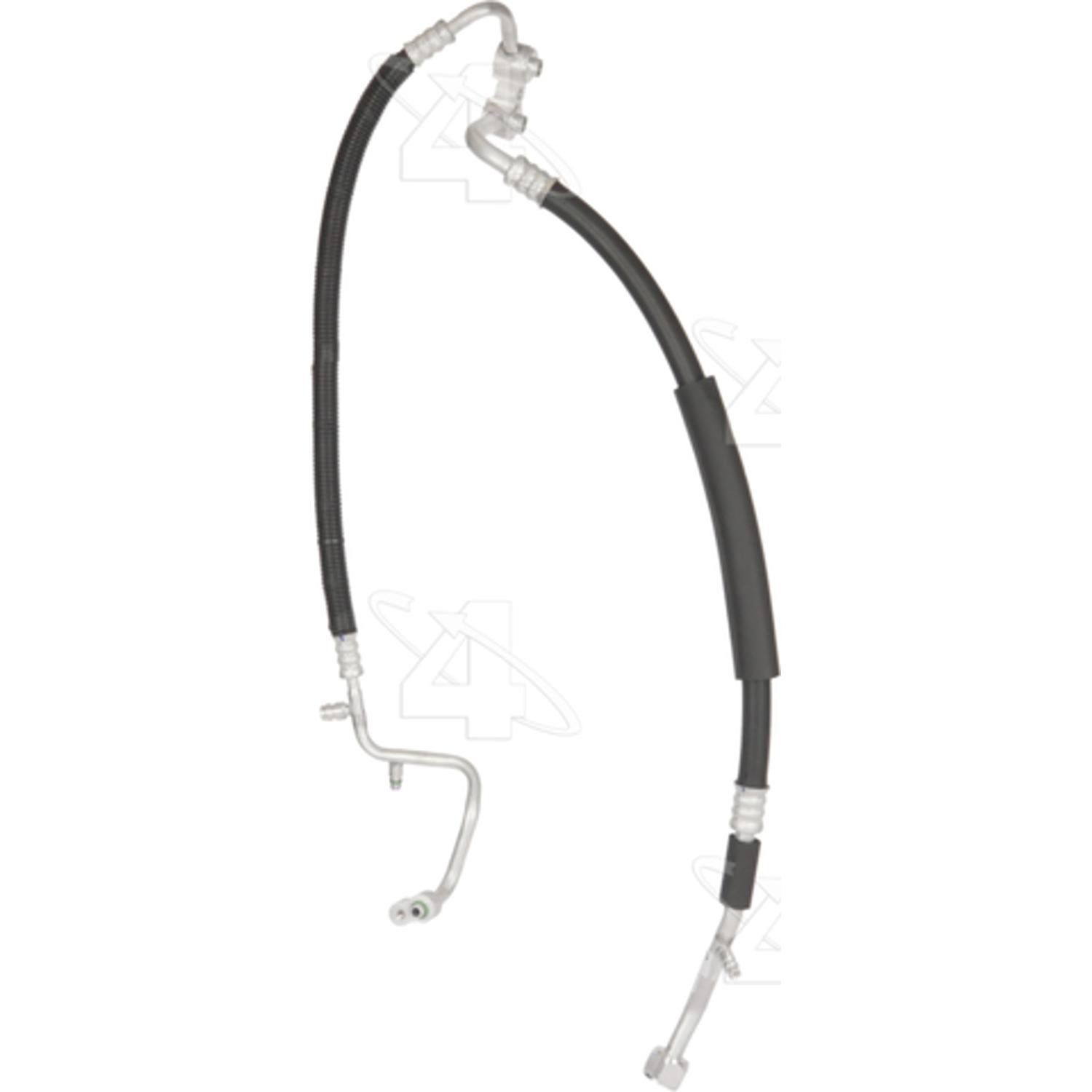 Four Seasons 56022 - A/C Refrigerant Discharge / Suction Hose Assembly Four Seasons 56022 A/C Manifold Hose Assembly product image 1 of 2